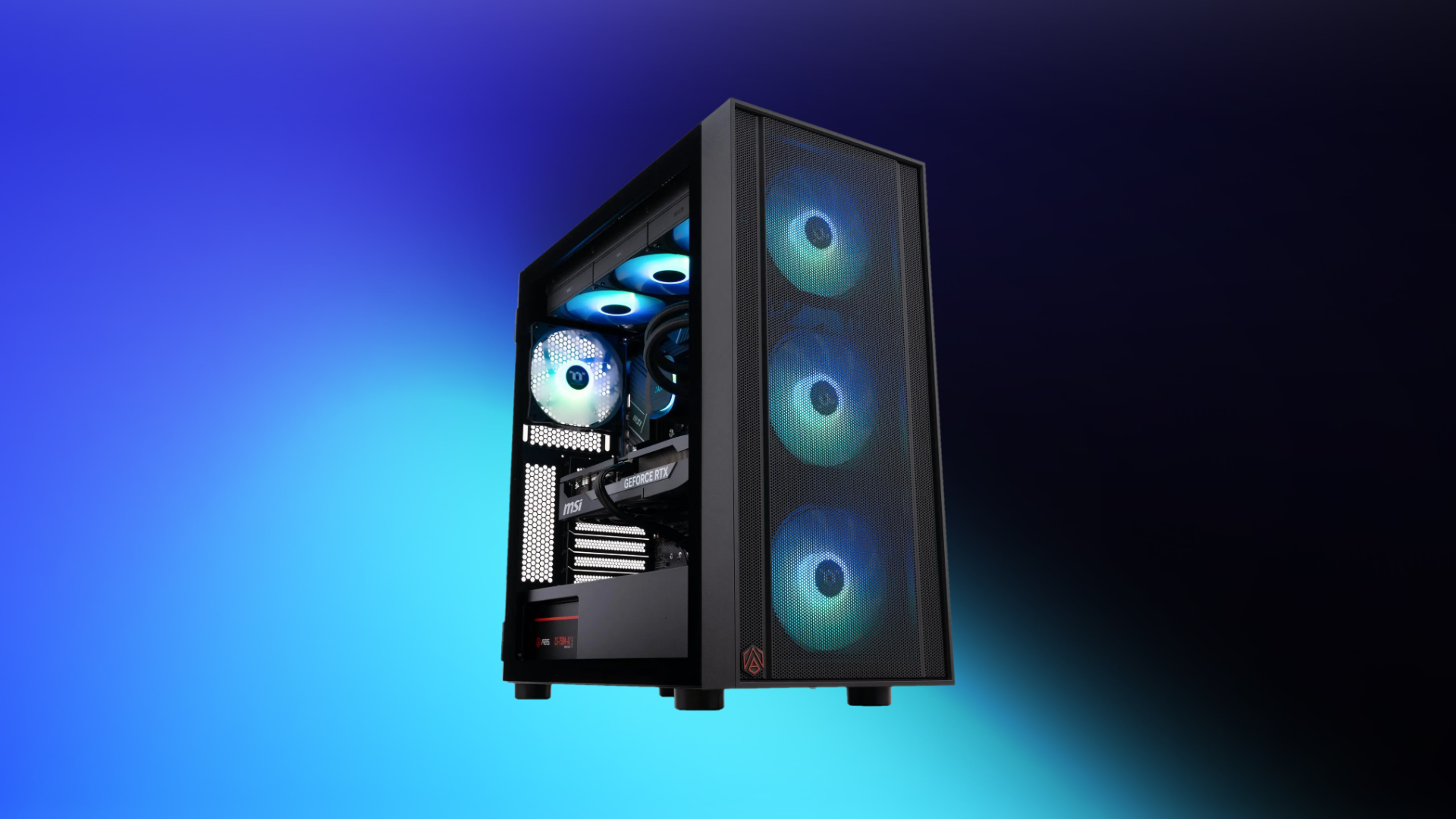 An image of ABS Eurus Aqua gaming PC