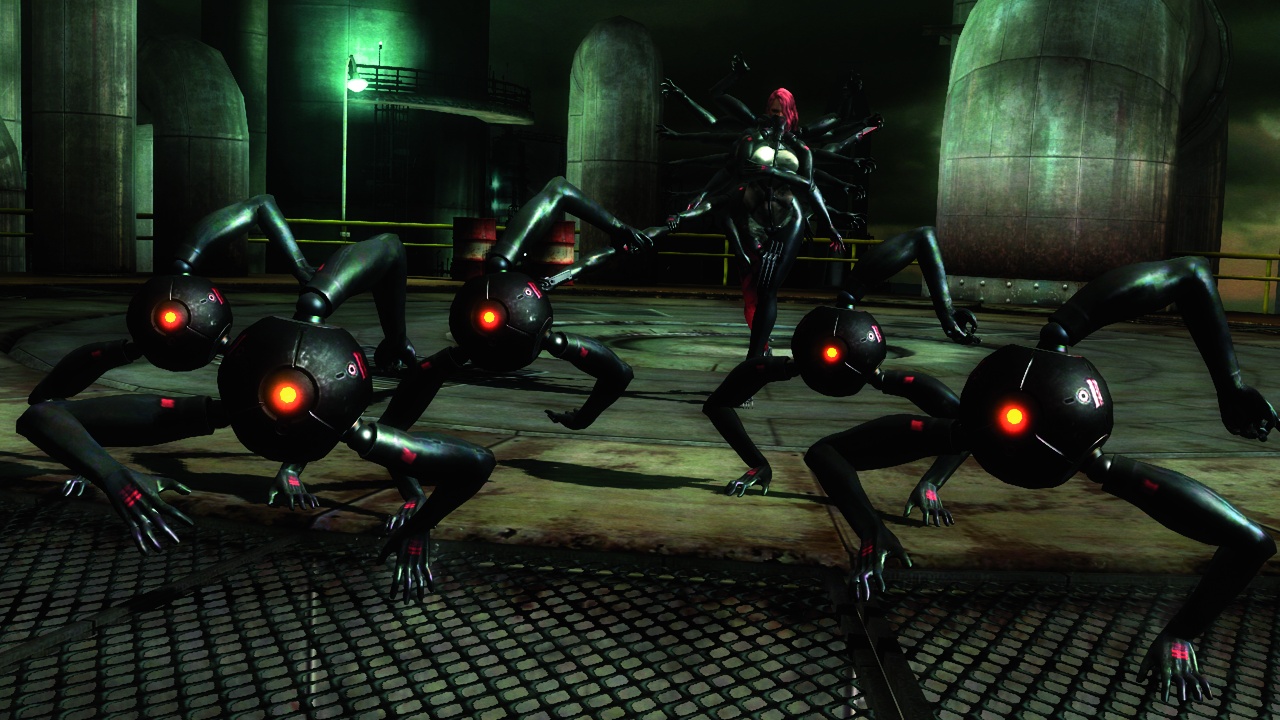 An image from the game : Metal Gear Rising