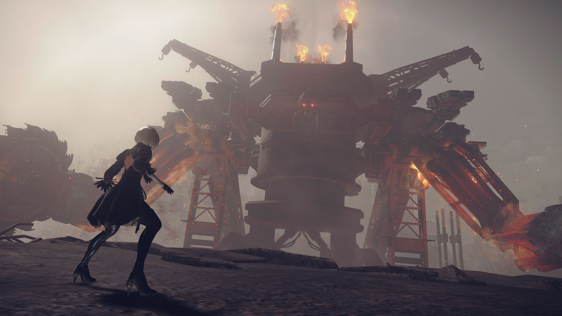 An image from the game: Nier Automata