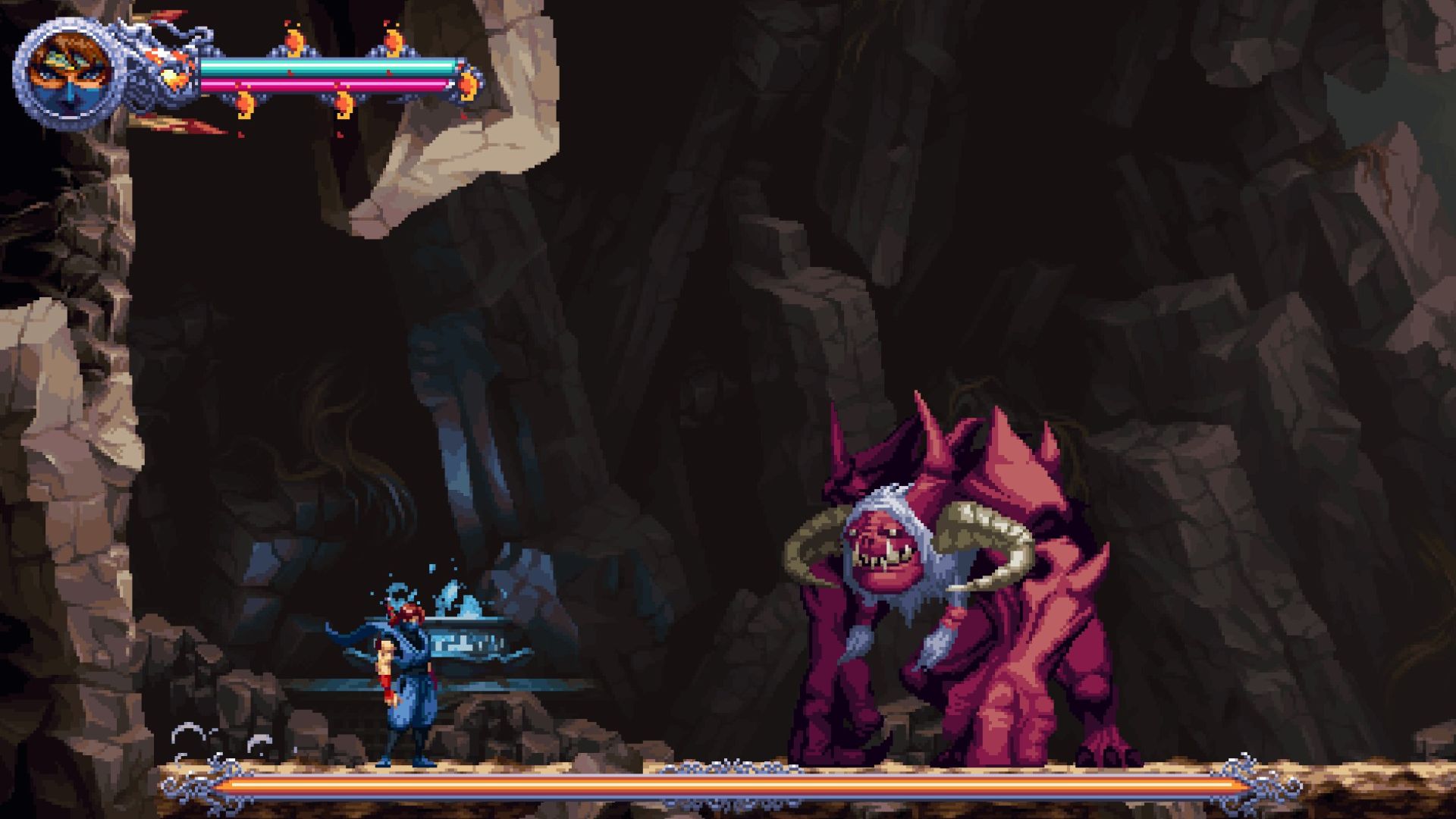Deikrag is extremely dangerous (Source: Dotemu)