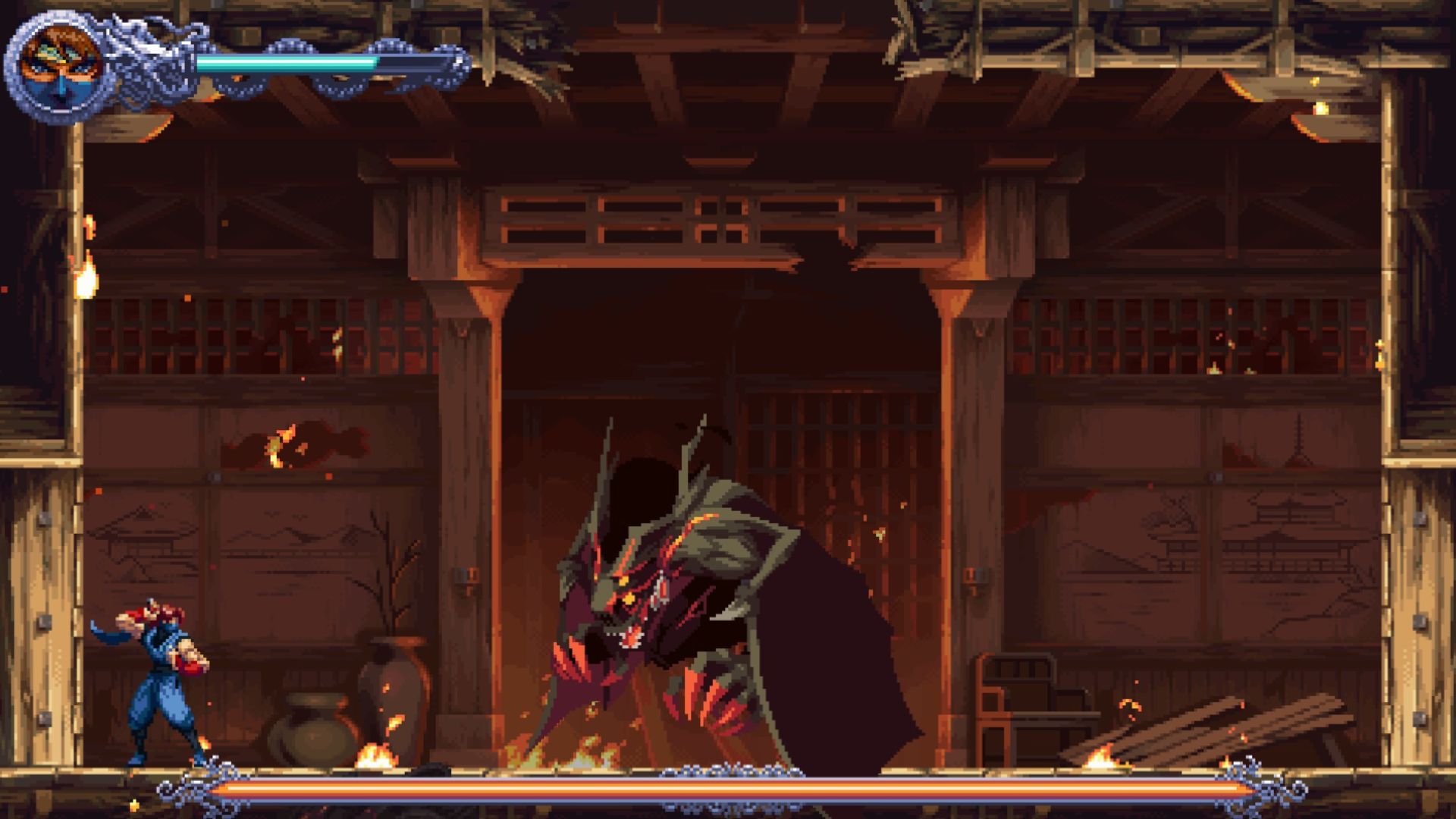 Gurthka is incredibly agile (Source: Dotemu)