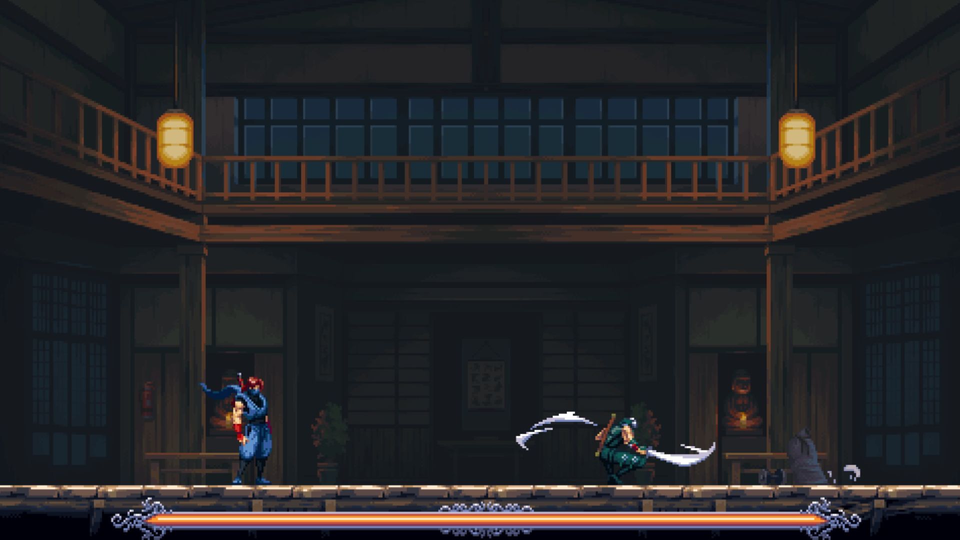 Ryu is the hardest boss in the game (Source: Dotemu)