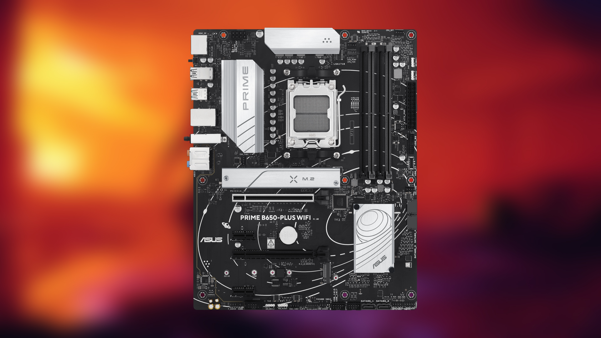 B650 Plus motherboard (Image via ASUS)