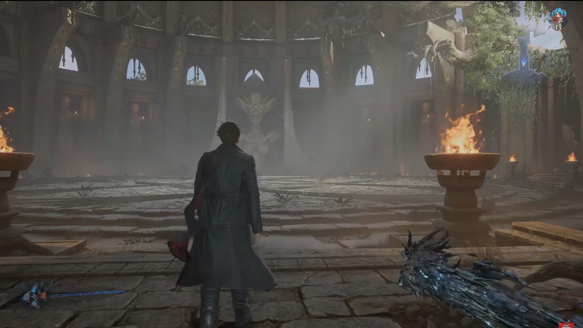 This early boss can give you a run for your money (Image via Sony Interactive Entertainment/YouTube @FP Good Game)