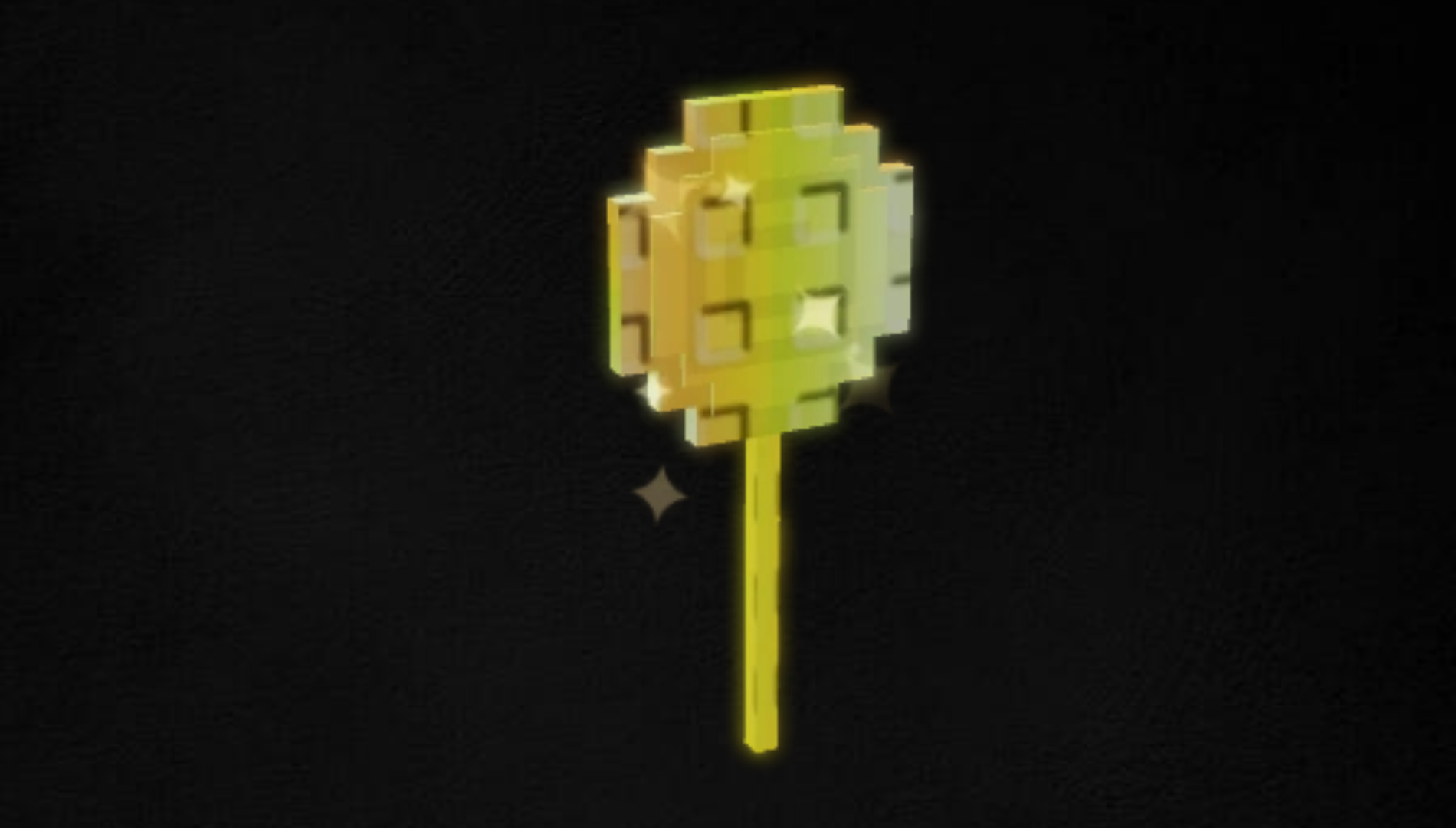 Gold Lollipop can be unlocked by doing the achievements in the game (Image via The Garden Game | Roblox)