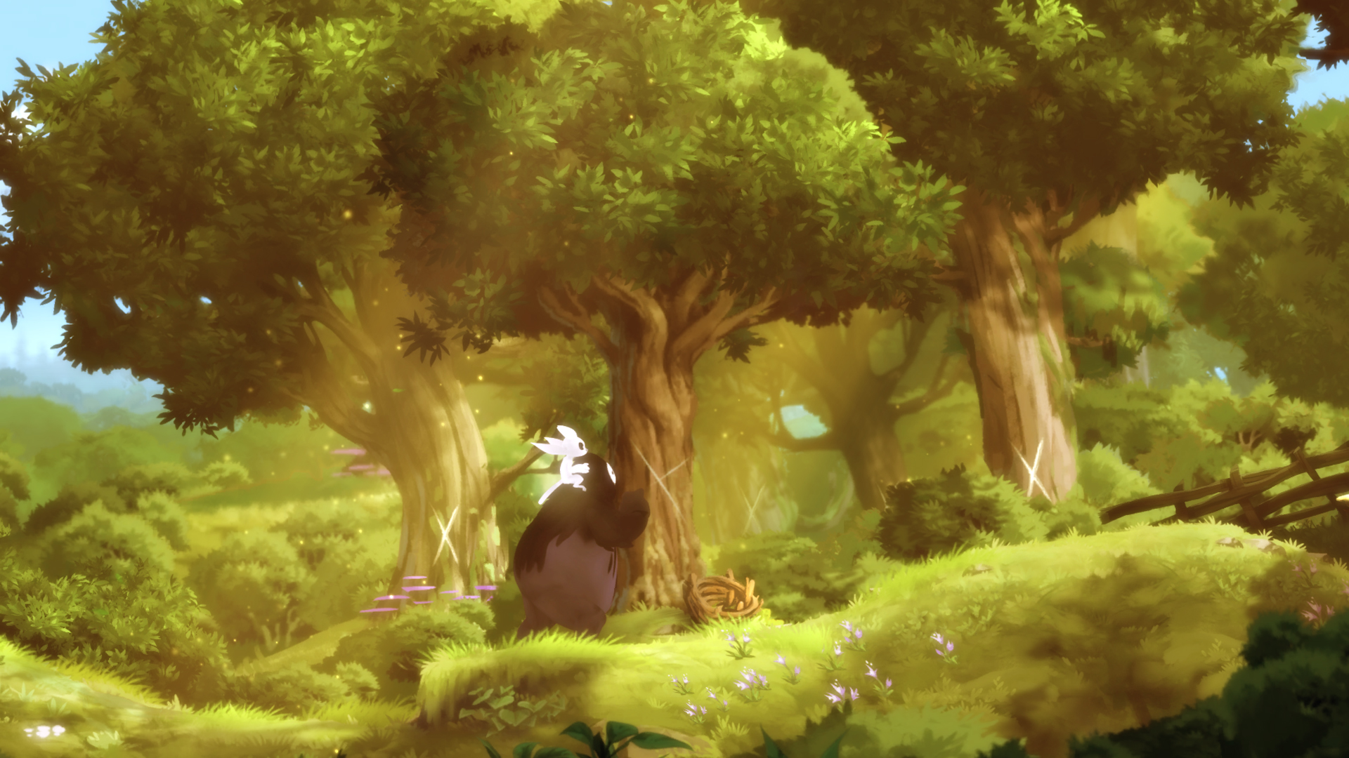 Ori and the Blind Forest's characters.