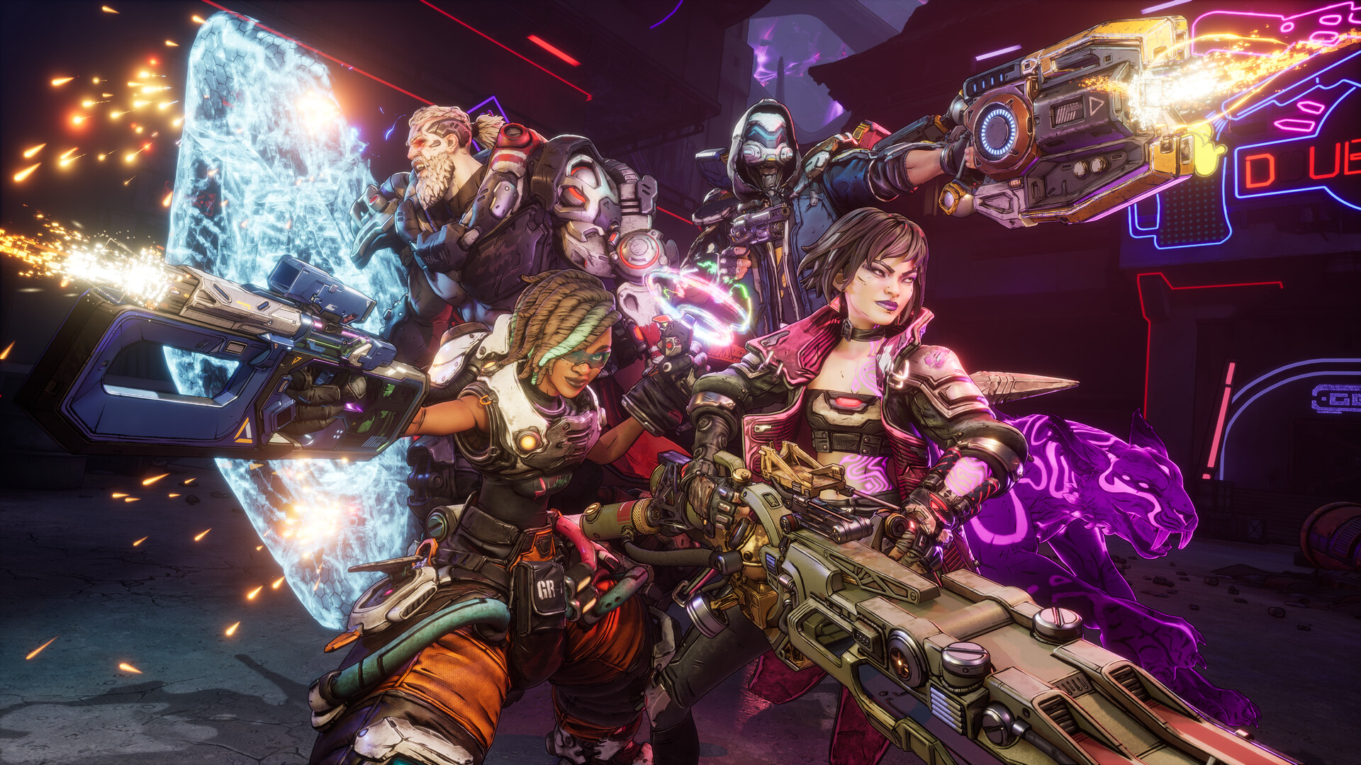 The new Vault Hunters in Borderlands 4.