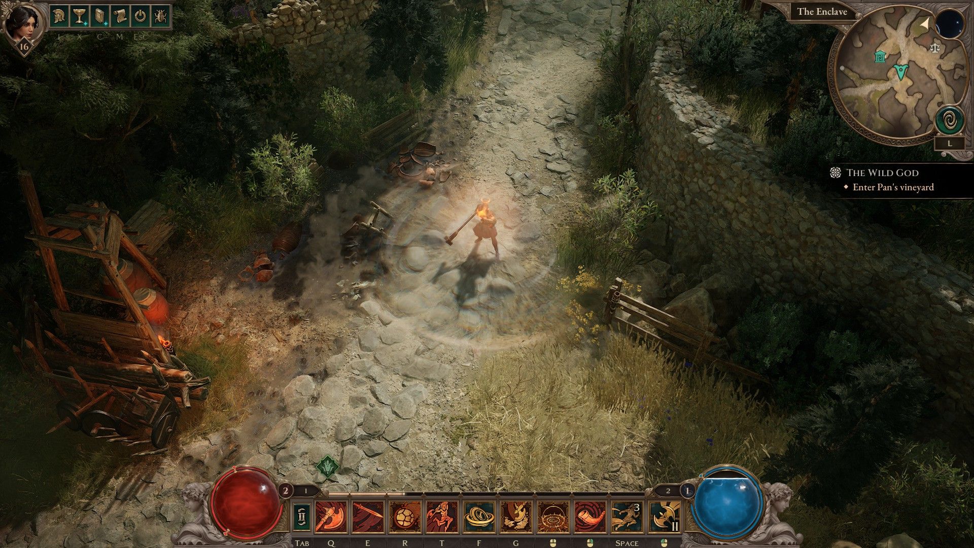 The horn weakens enemies (Source: THQ Nordic)