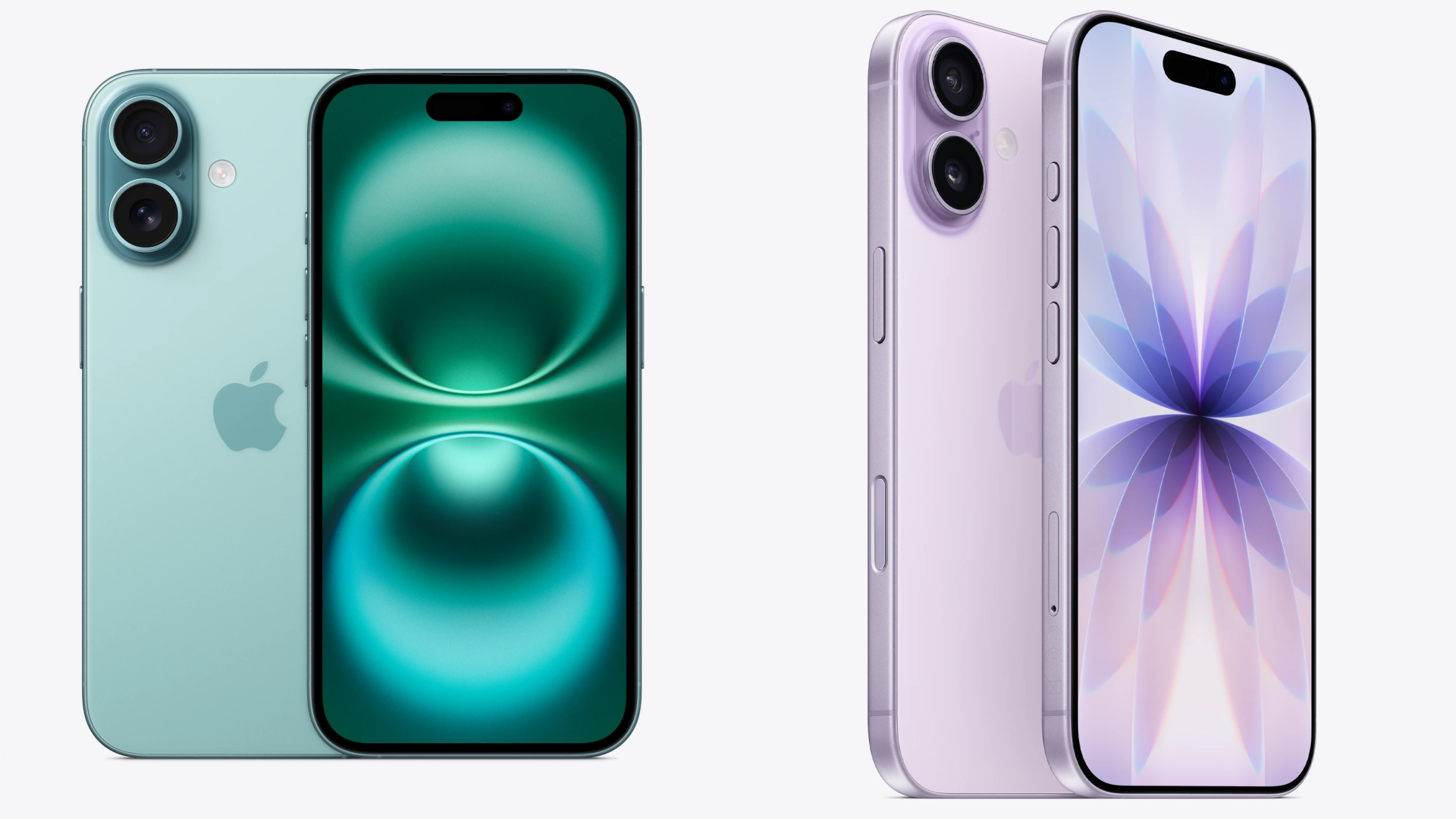 An image of iPhone 17 and iPhone 16