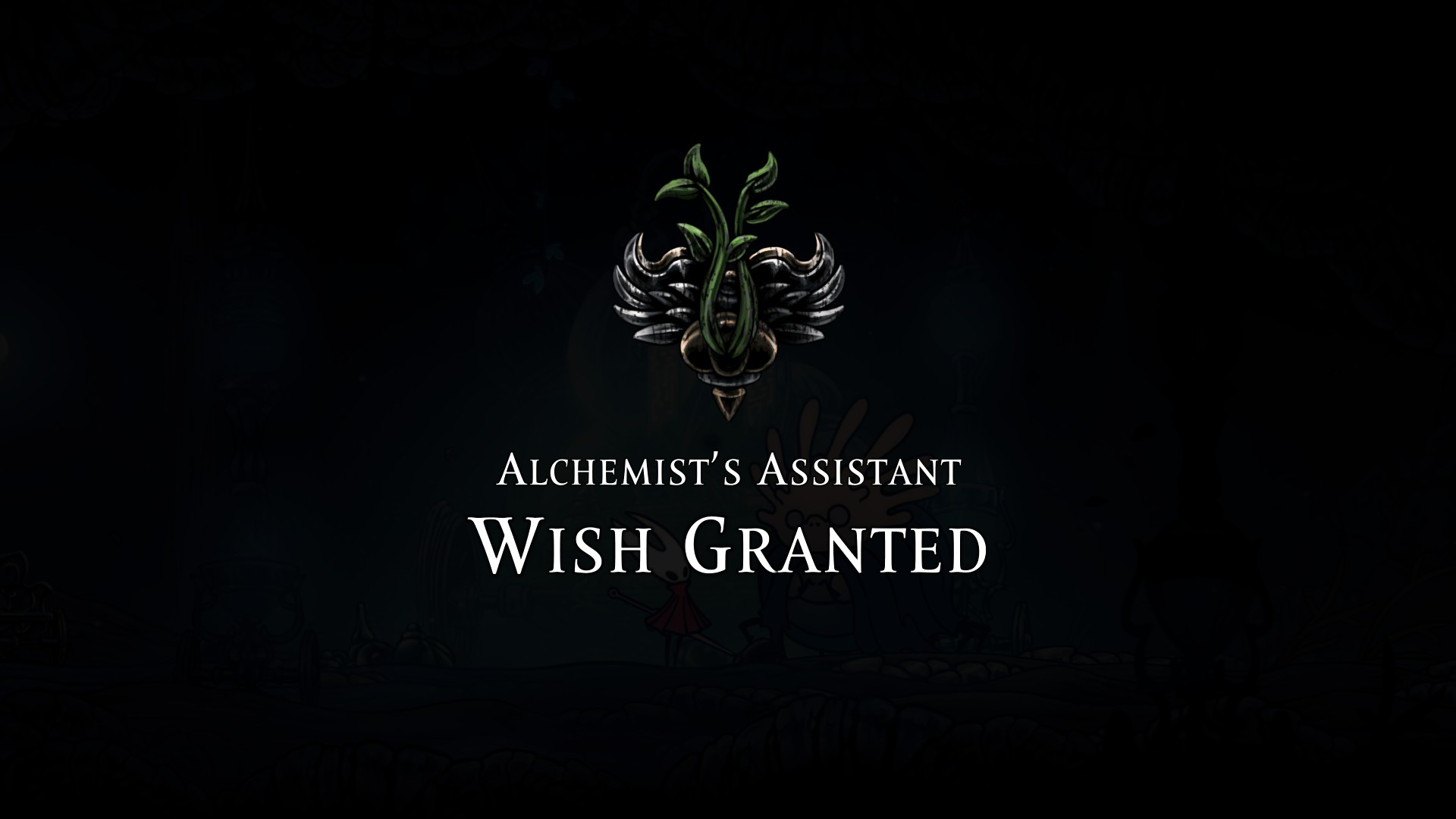 Grant the Alchemist's Assistant Wish in Hollow Knight: Silksong (Image via Team Cherry)
