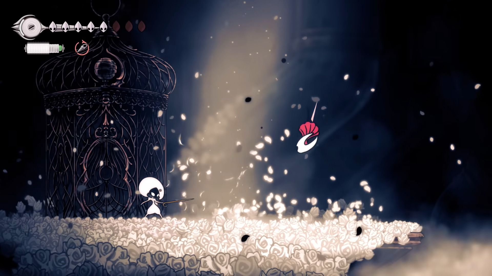 Looking for the best build to use during the endgame for Hollow Knight: Silksong (Image via Team Cherry)