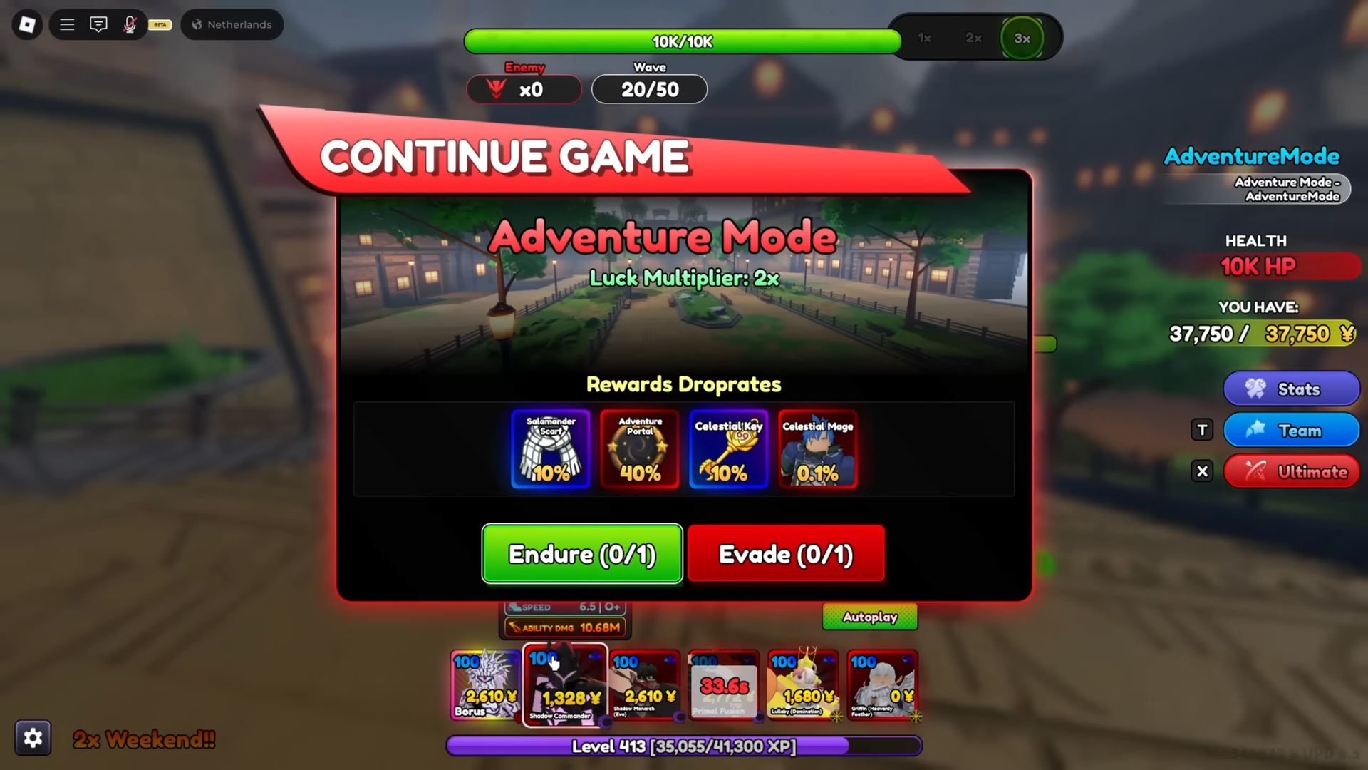 40% droprate Adventure Portal (Image via Roblox Corporation)