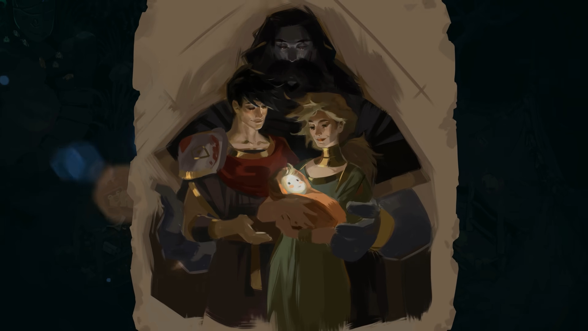 Hades, Zagreus, Persephone and Melinoe (Image via Supergiant Games)