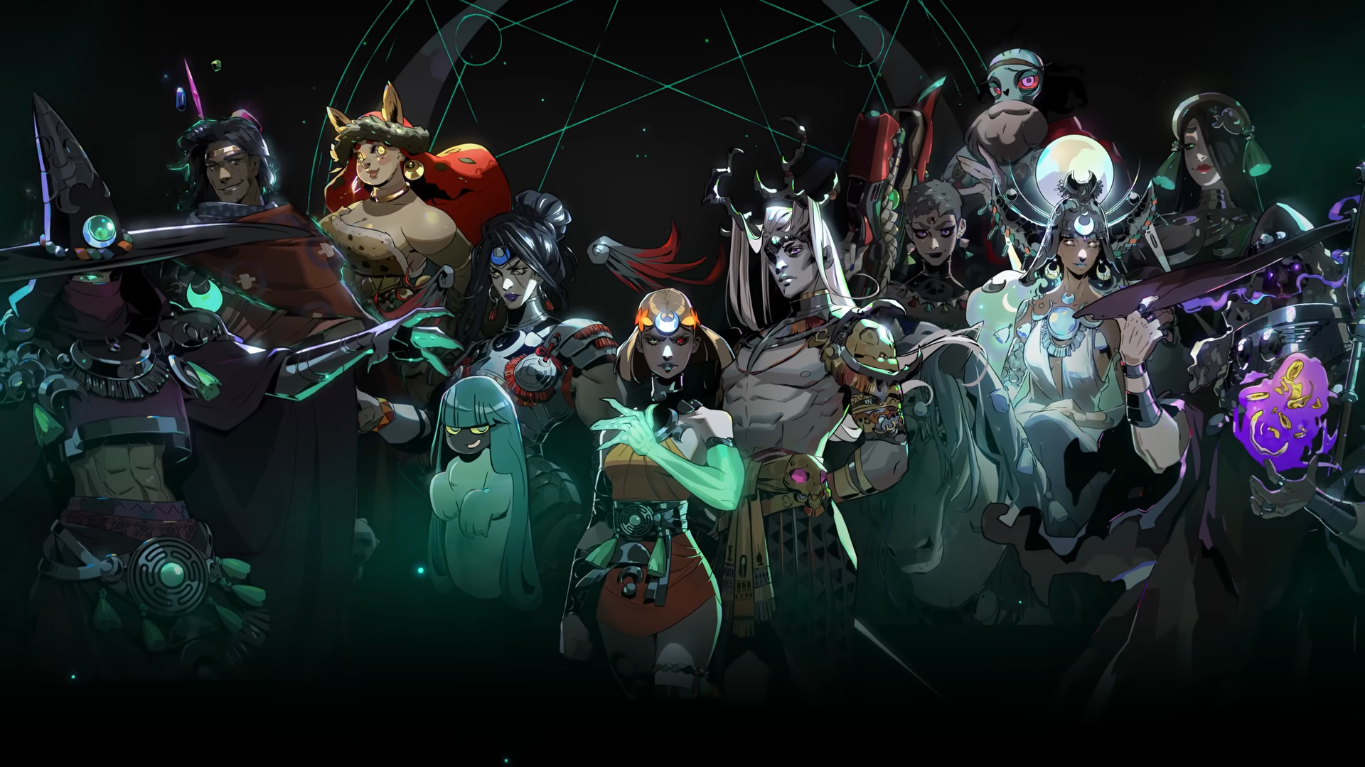 Hades 2 has a huge cast of characters (Image via Supergiant Games)