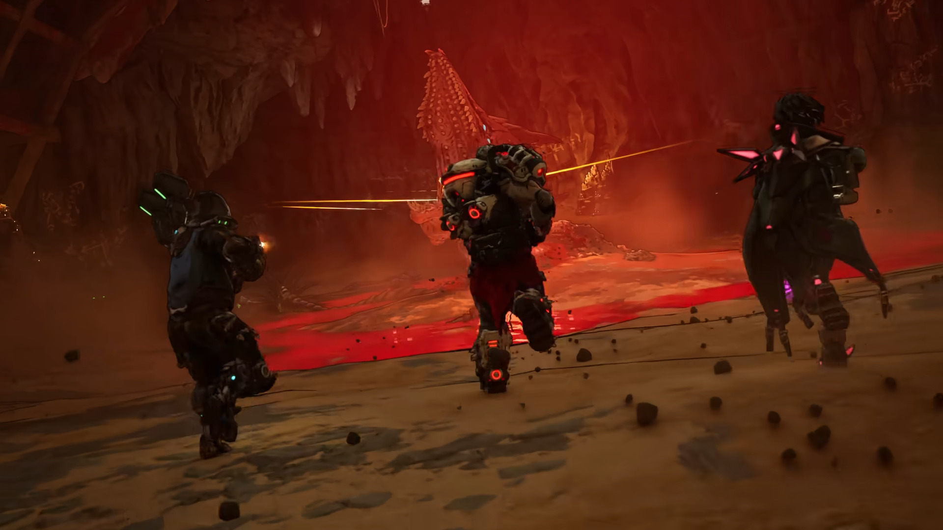 Bring in some friends and dive inside the Trinket Crevass in Borderlands 4 (Image via 2K)