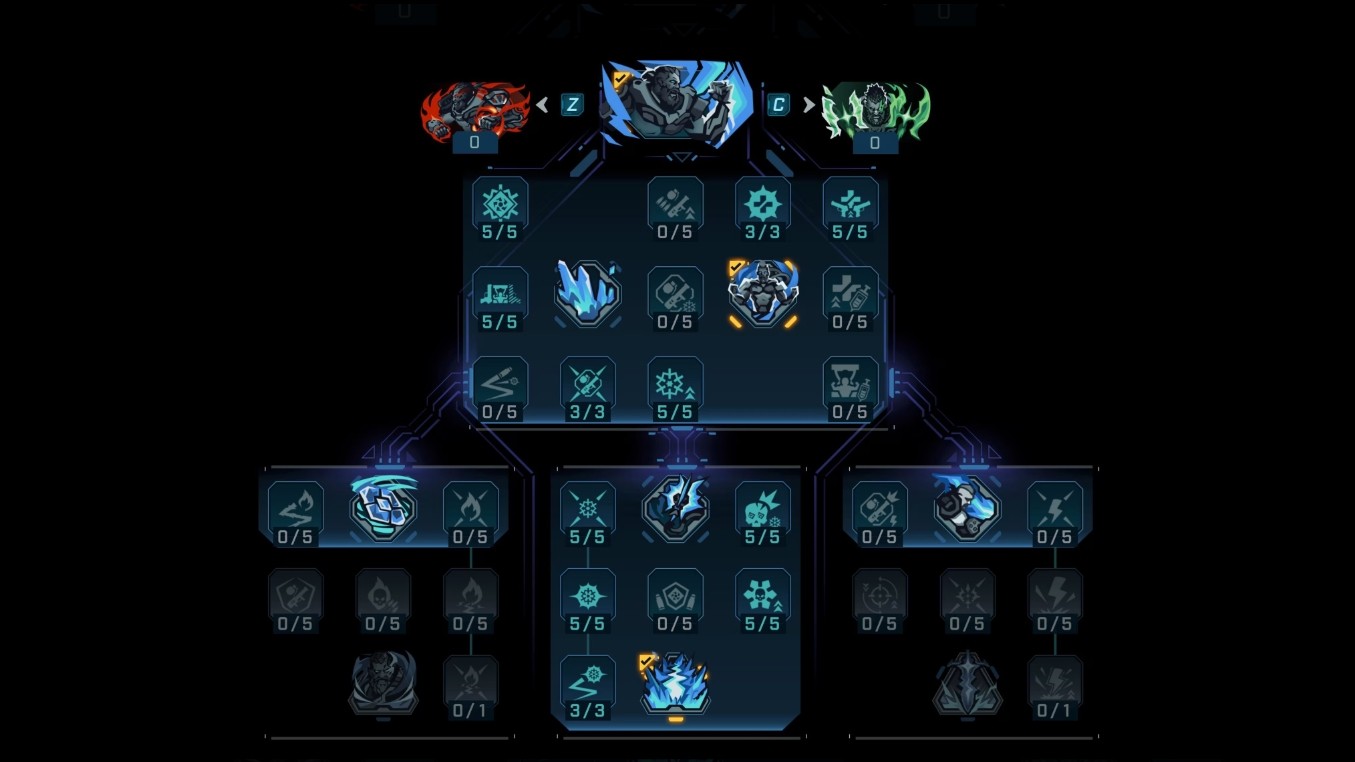 Vengance Skill Tree