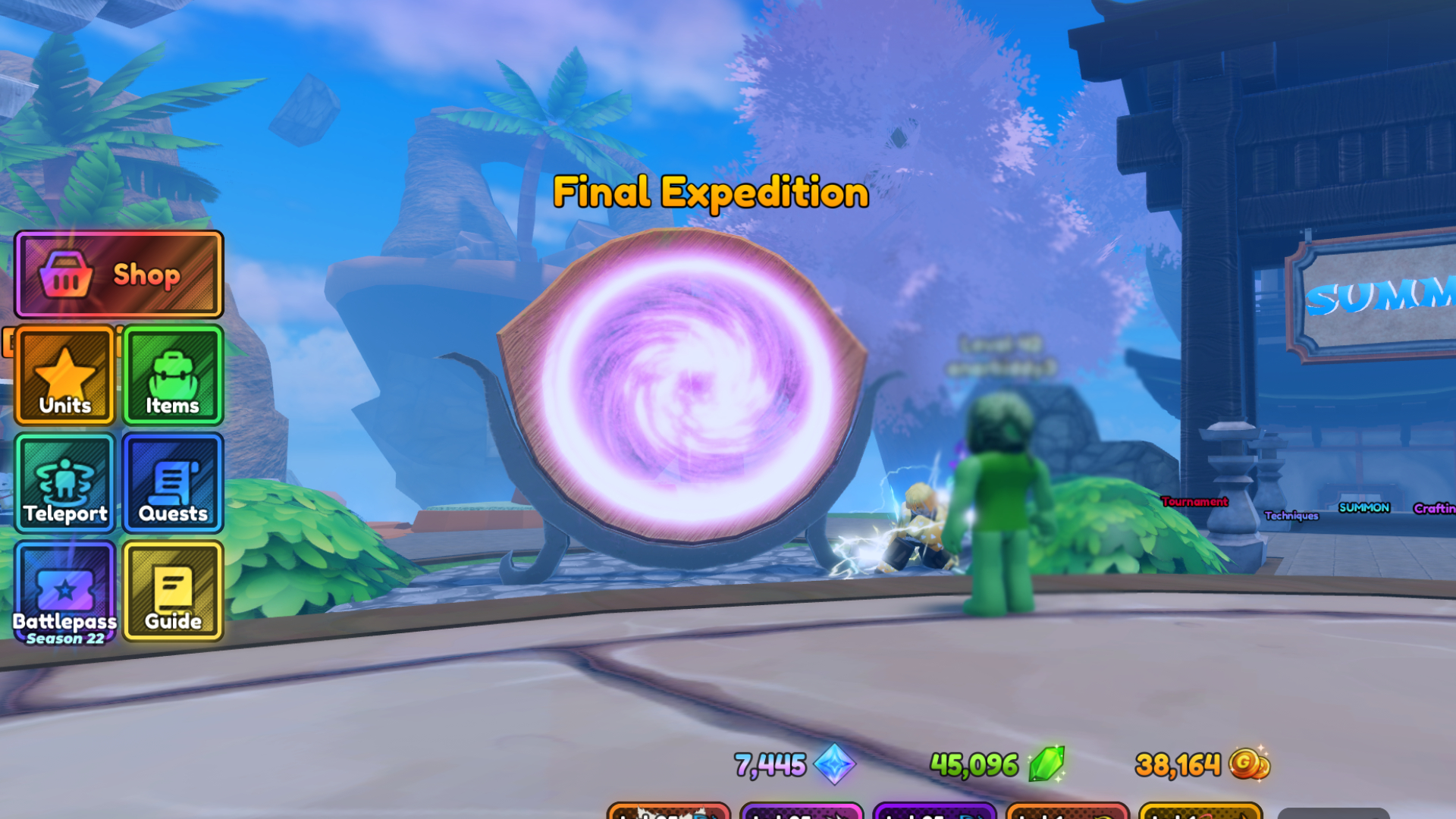 Anime Last Stand Final Expedition Guide(Image via Roblox Corporation)