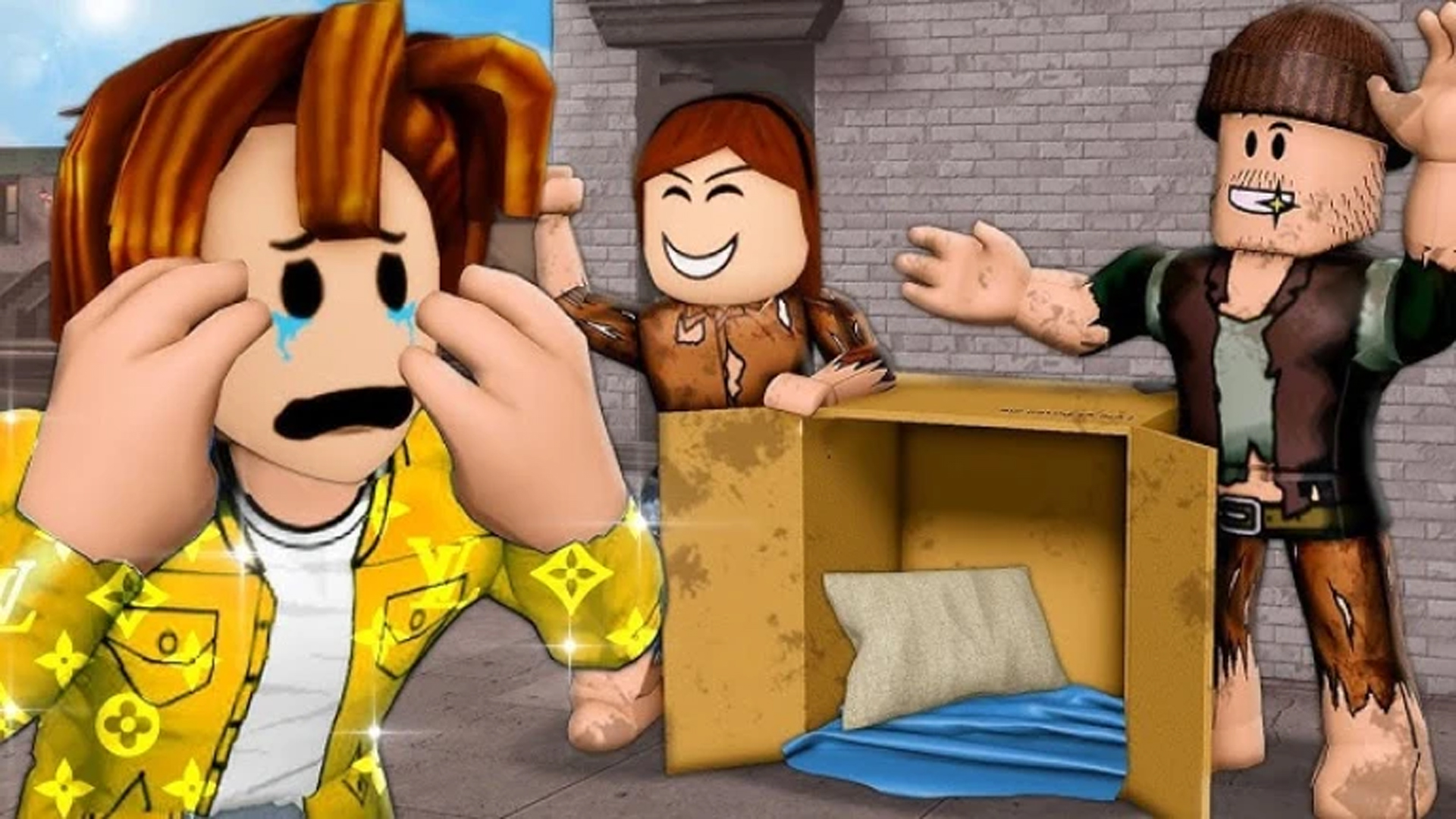 Be a Beggar (Image via Roblox Corporation)