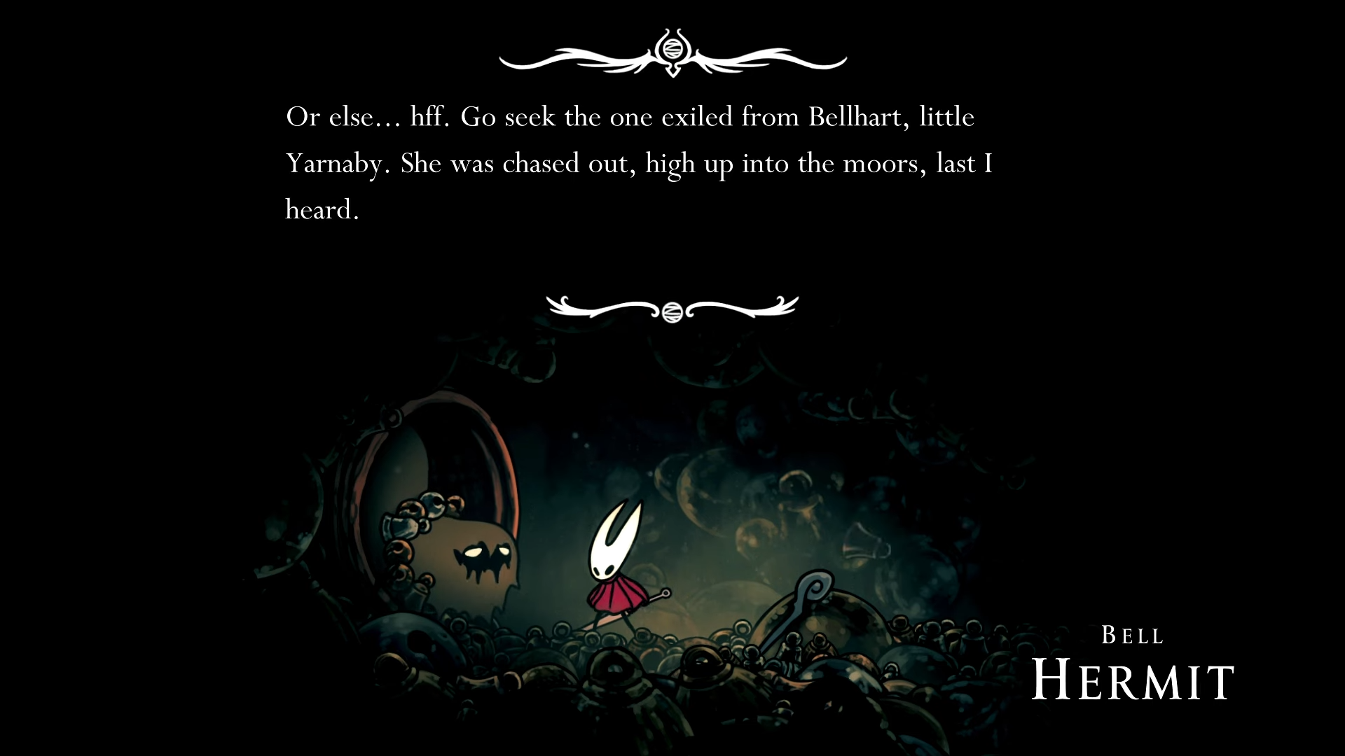 Find The Bell Hermit.