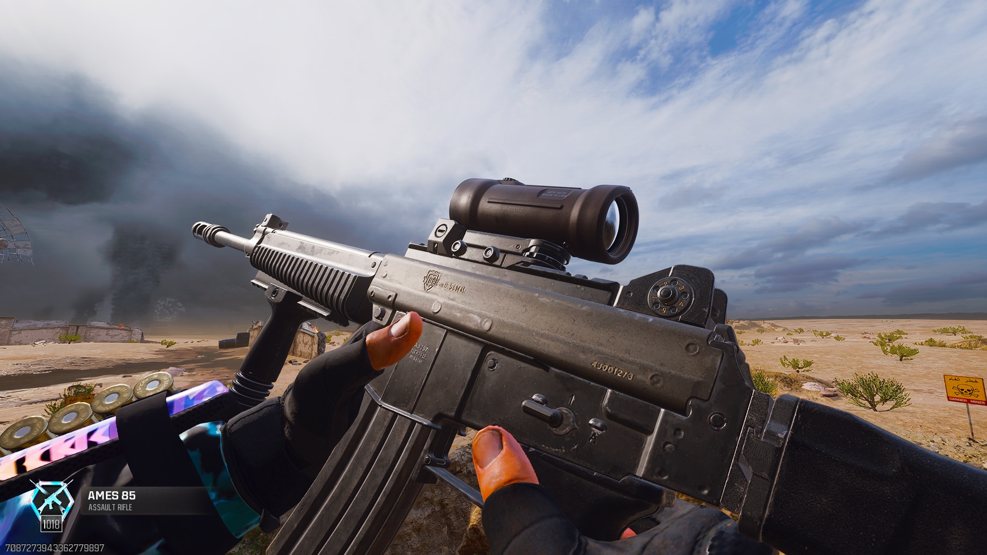 Best AMES 85 loadout for Warzone