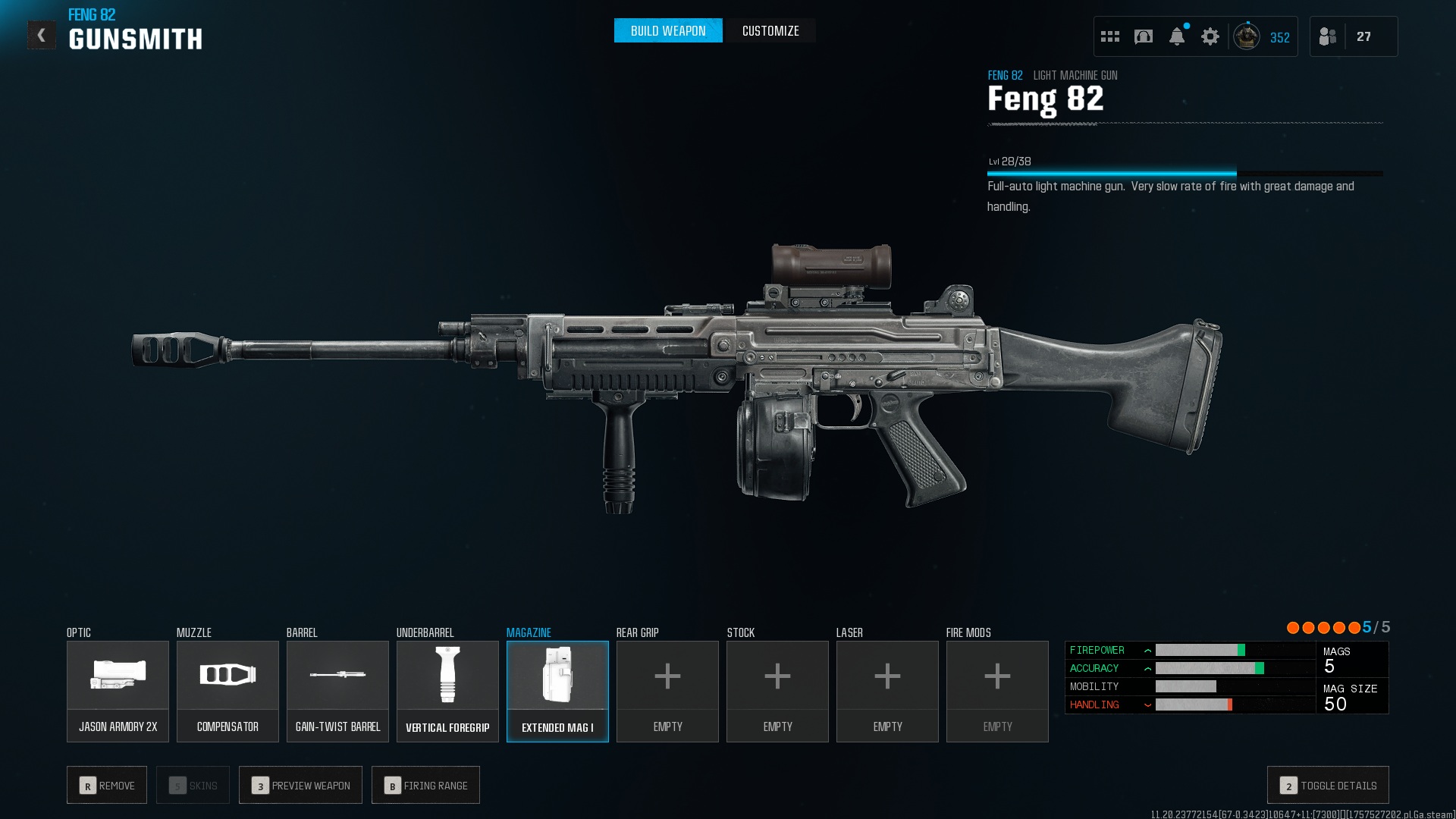 Best attachments for the Feng 82 in Warzone