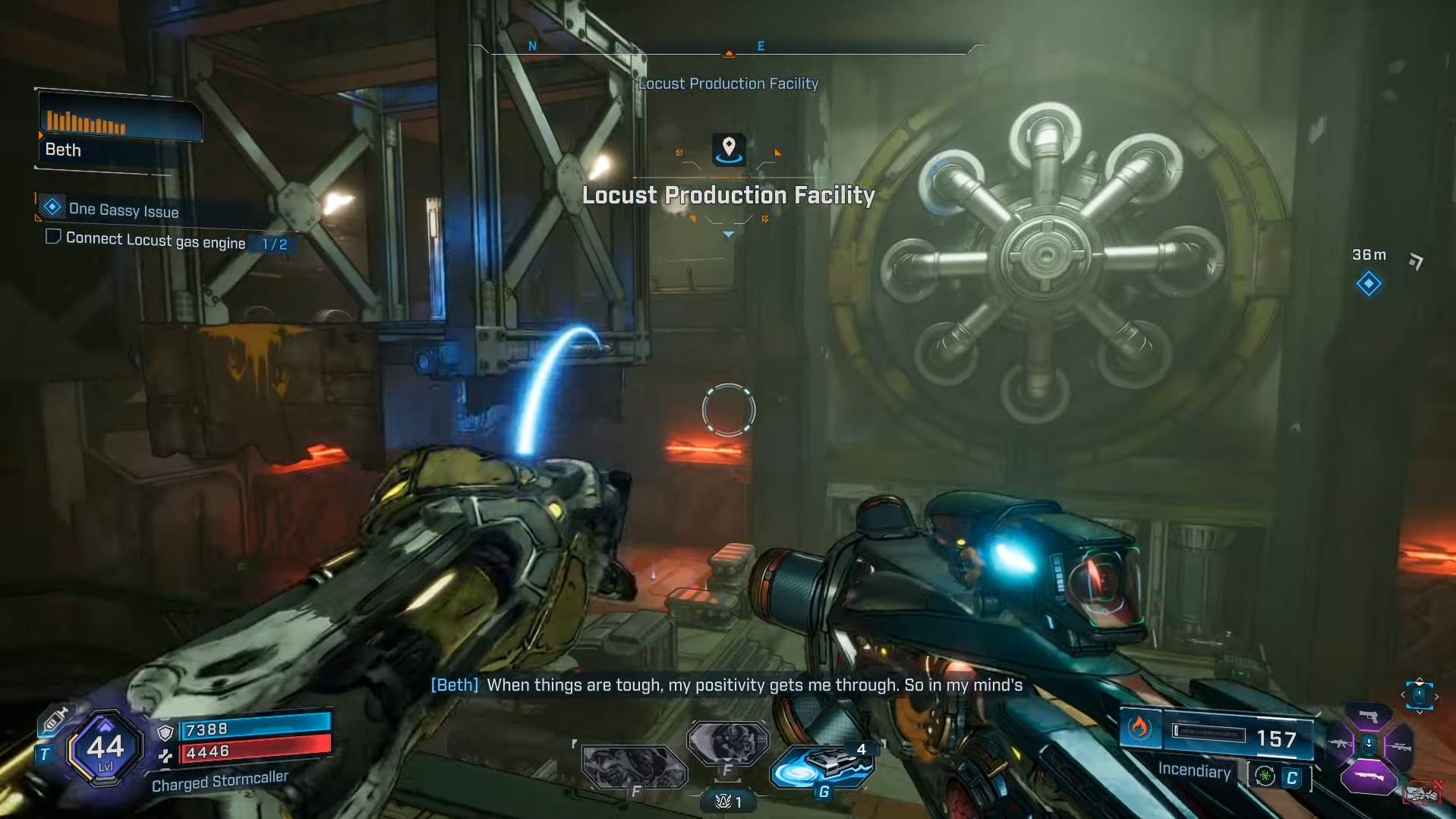 Grapple the hanging box to move it (Image via 2K | WoW Quests/YouTube)