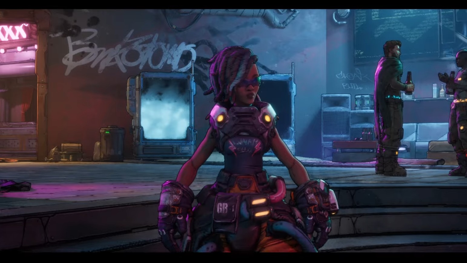 Harlowe at the bar (Image via 2K)