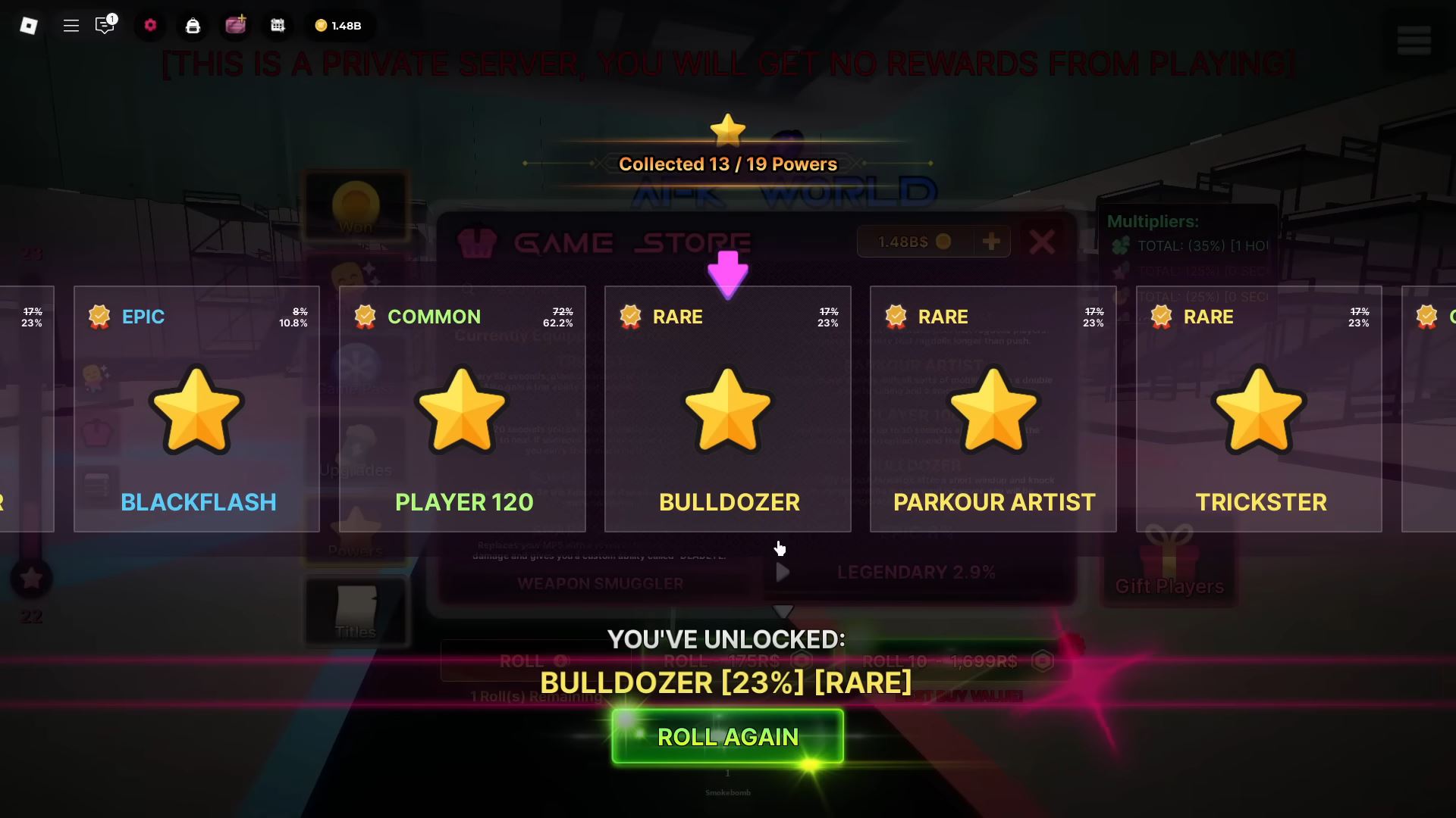 Bulldozer ink game (Image via Roblox Corporation)