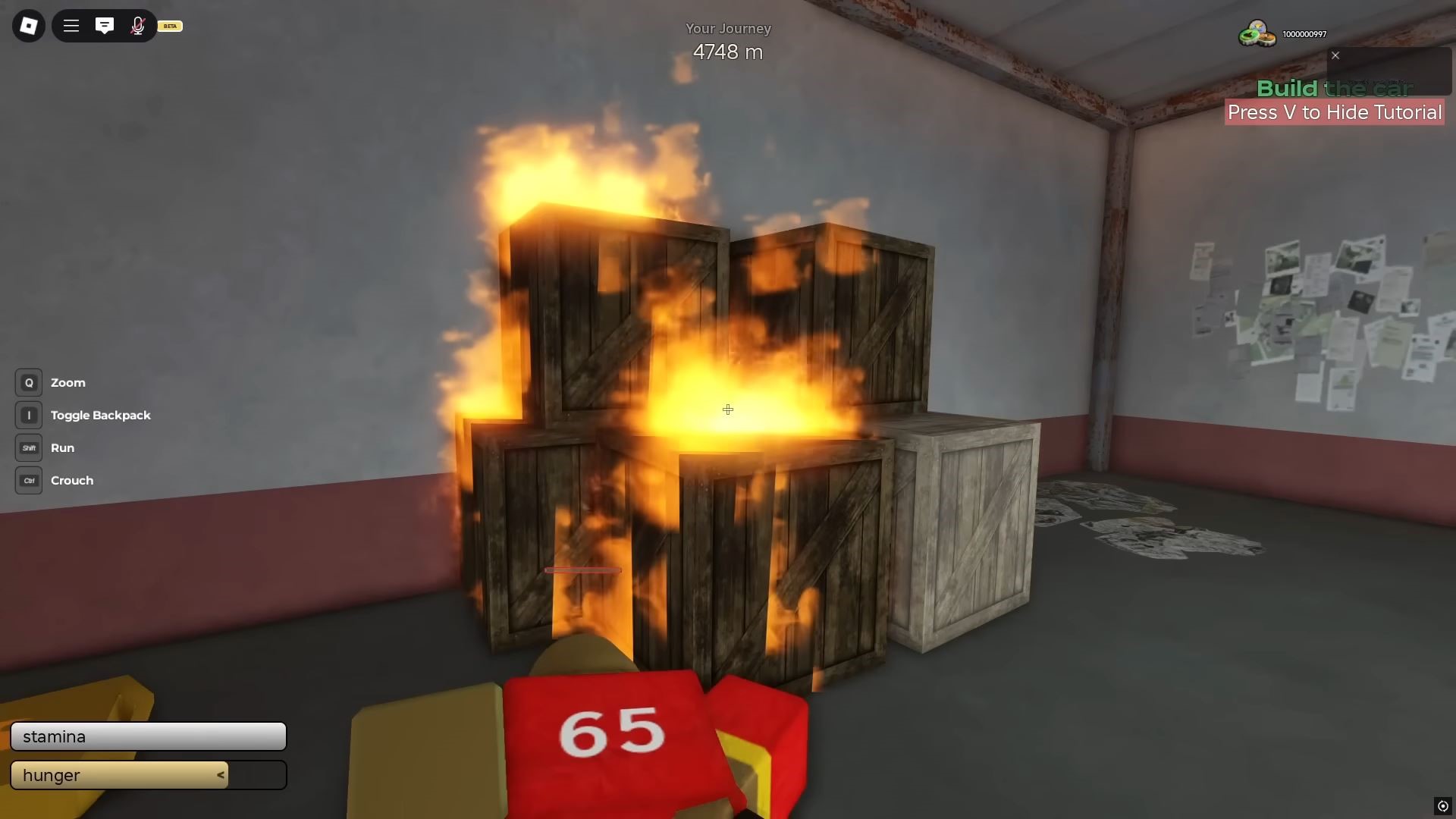 Burn the Crates (Image via Roblox Corporation)