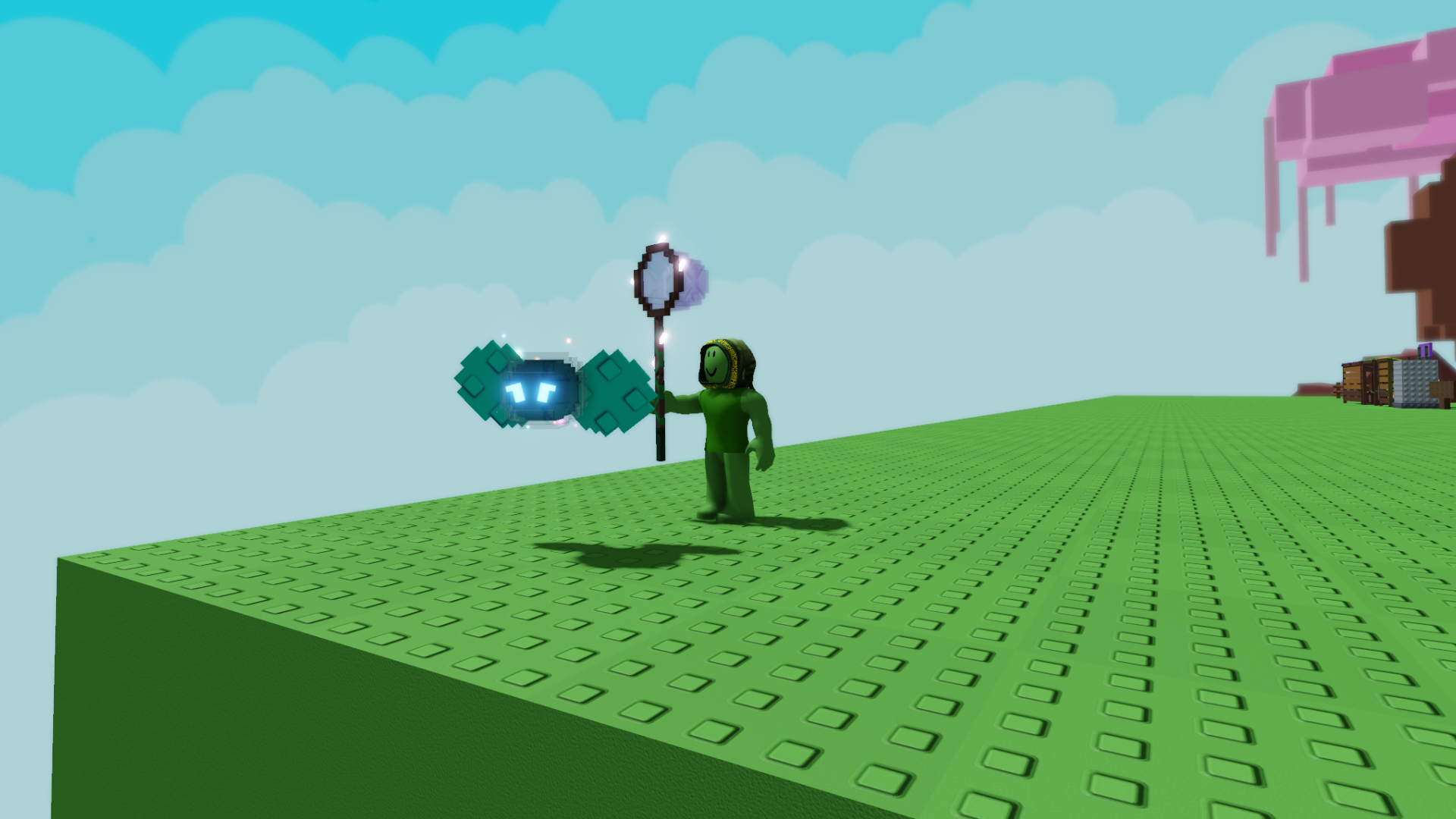Catching a Roaming Fairy (Image via Roblox Corporation)