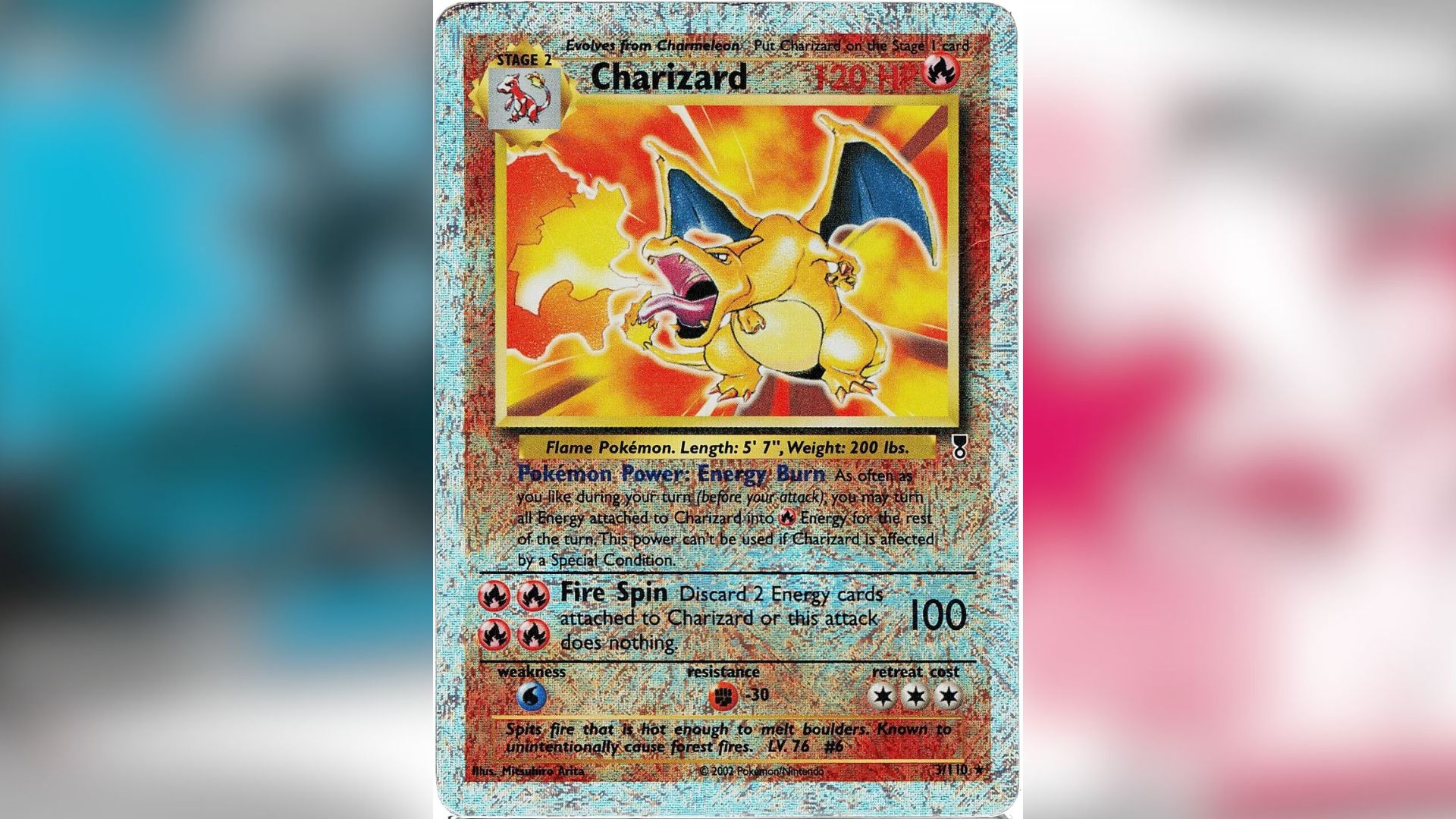 Charizard Legendary Collection Reverse Holofoil (Image via TPC)