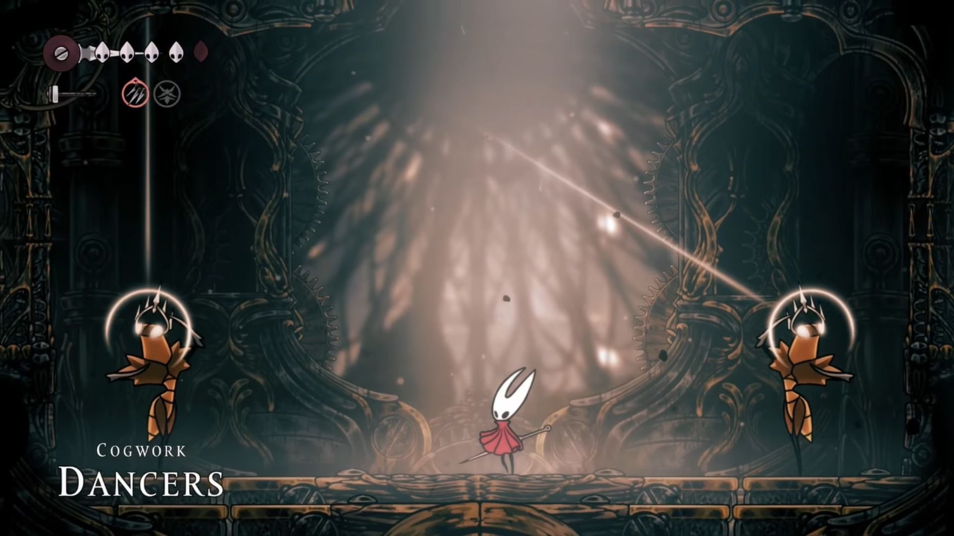 Cogwork Dancers boss in the game