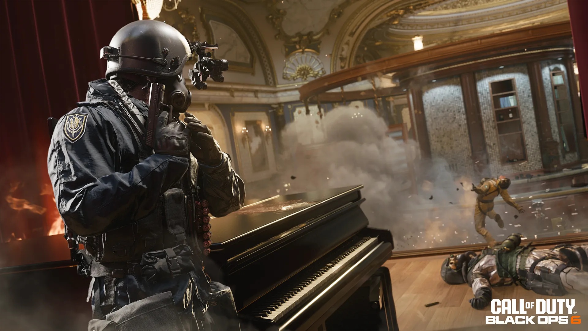 An Operator playing Cranked Demolition in Black Ops 6