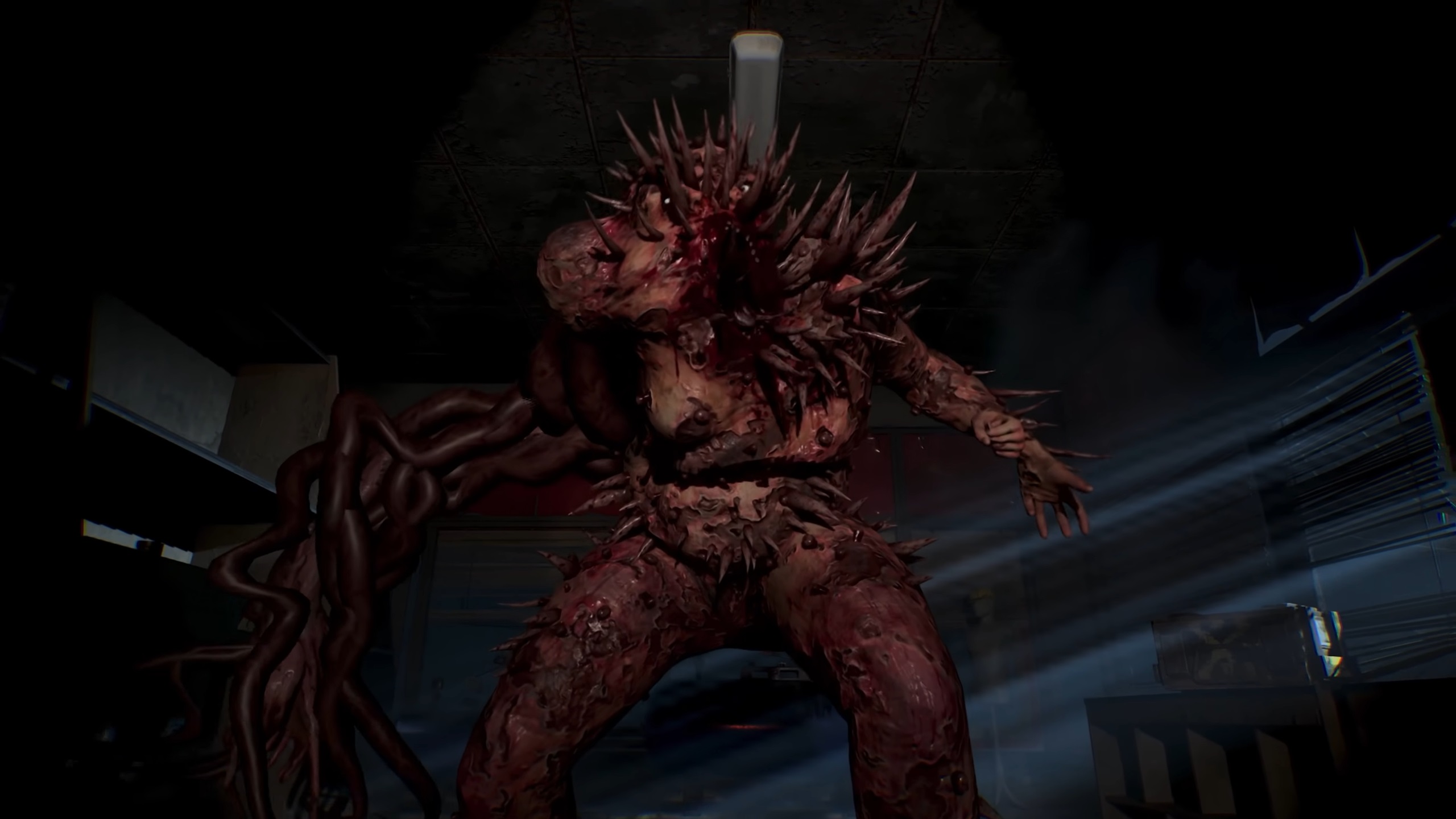Picture describes that the Orphan creatures can mutate to even worse forms in Cronos The New Dawn (Image via Bloober Team)