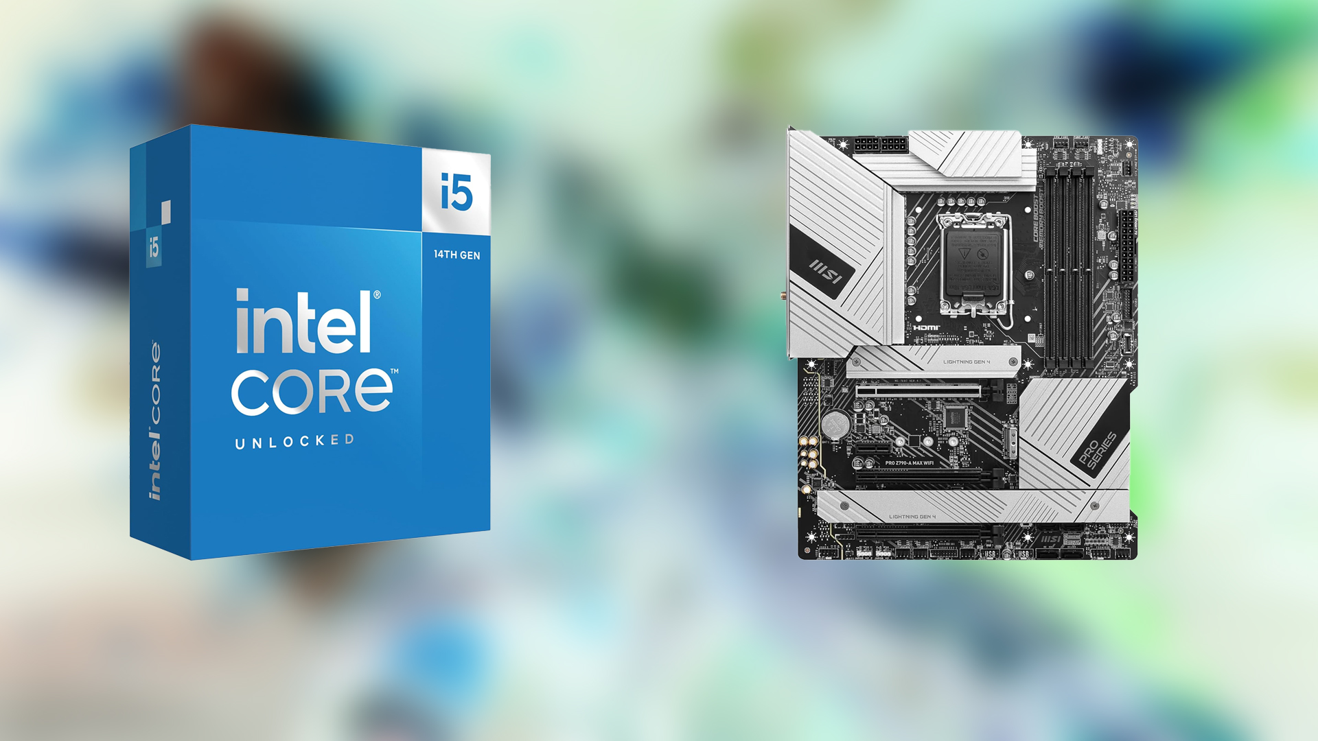 14600K and Z790 motherboard makes a great pairing.