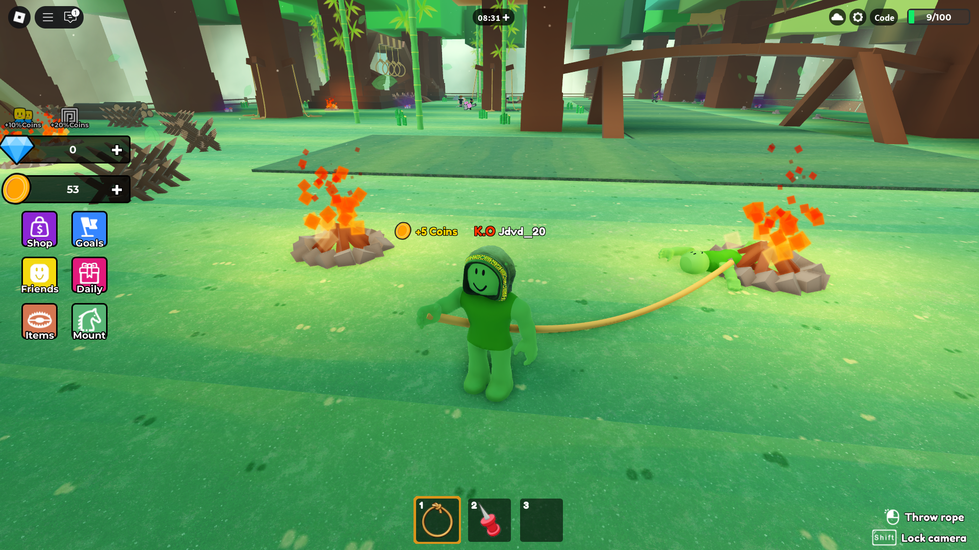 Rope Battles (Image via Roblox Corporation)