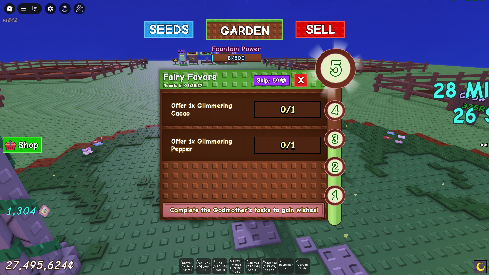 Fairy Favour Tier (Image via Roblox Corporation)