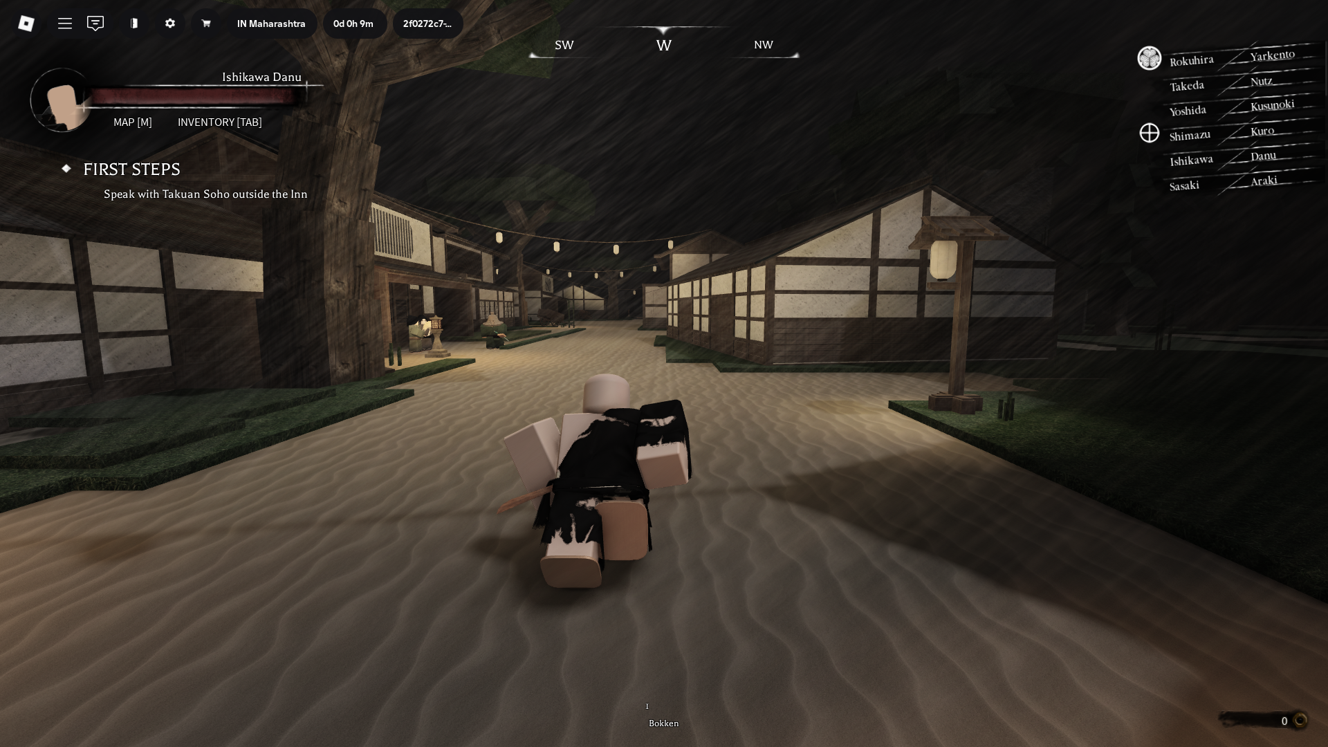 Doing Quests (Image via Roblox Corporation)