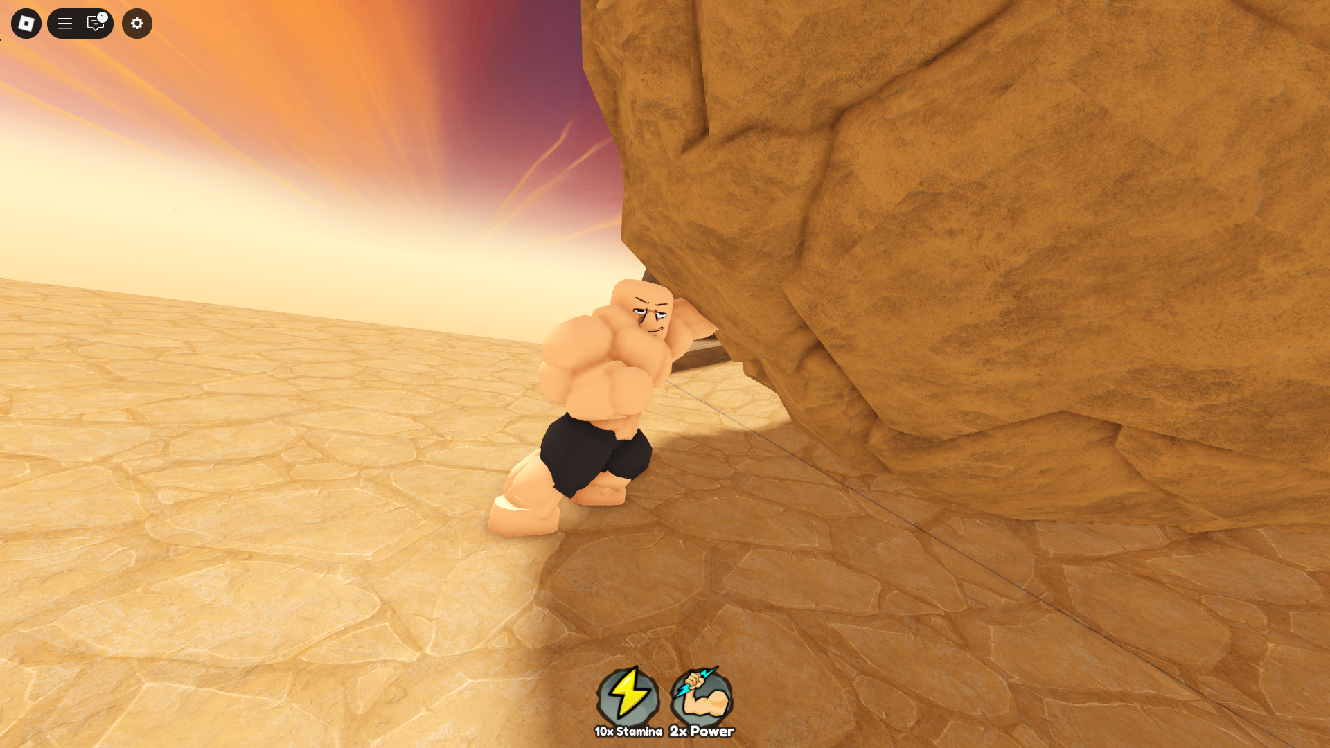 Sisyphus Training (Image via Roblox Corporation)