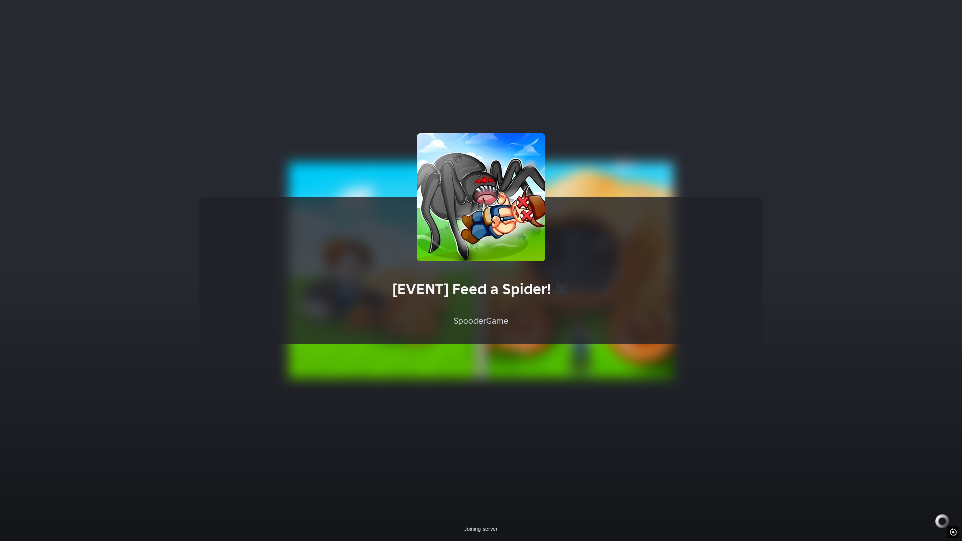 Feed A Spider (Image via Roblox Corporation)