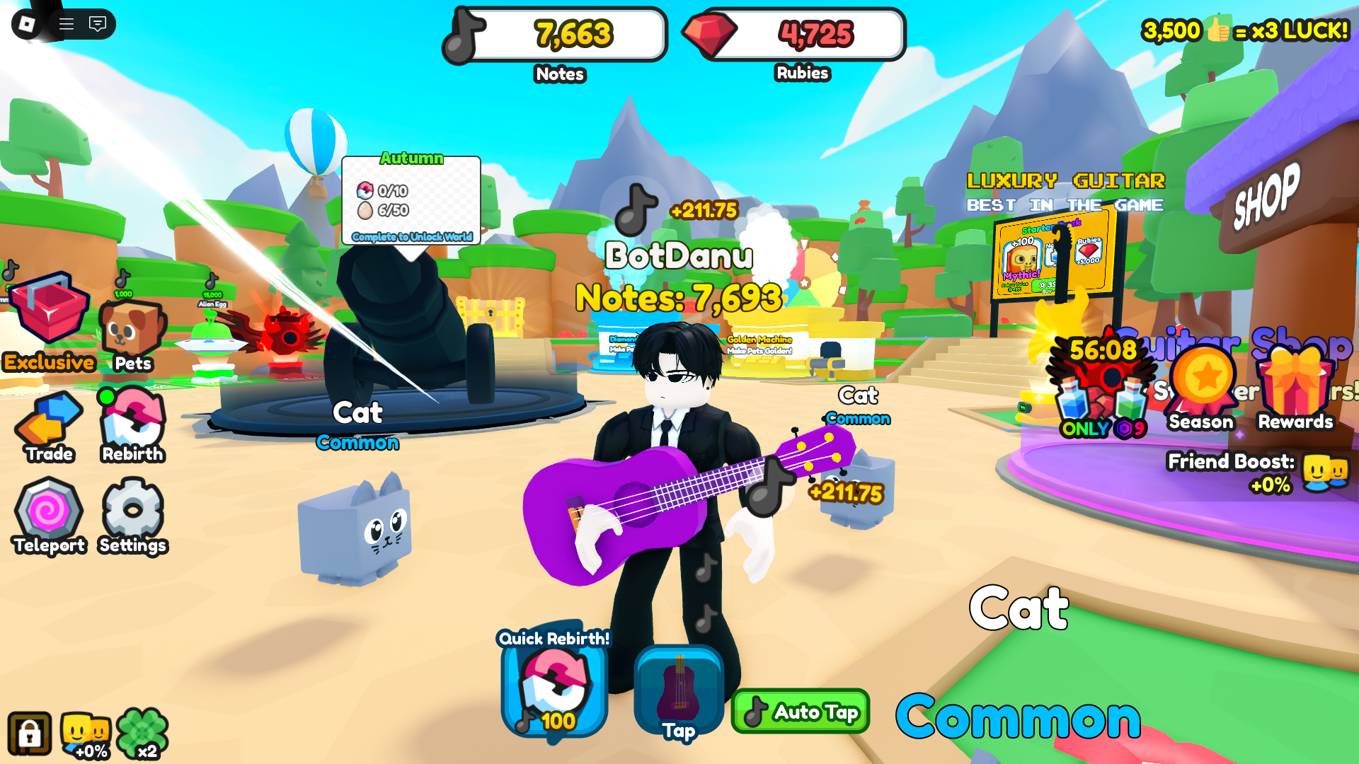Guitar Simulator (Image via Roblox Corporation)