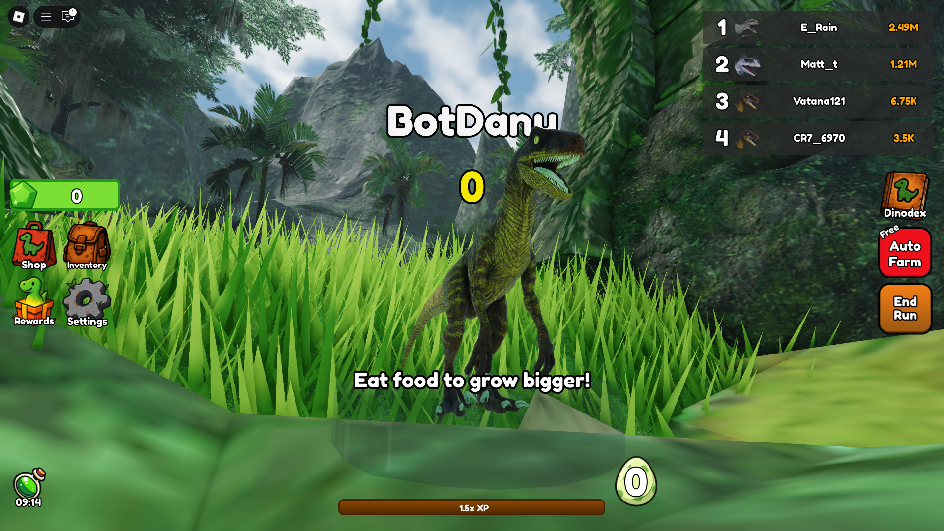 Be Dino (Image via Roblox Corporation)