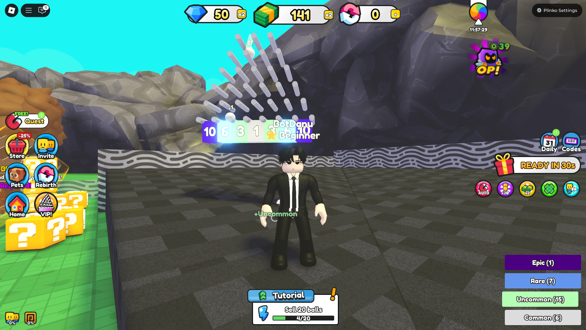 Plinko Tycoon (Image via Roblox Corporation)
