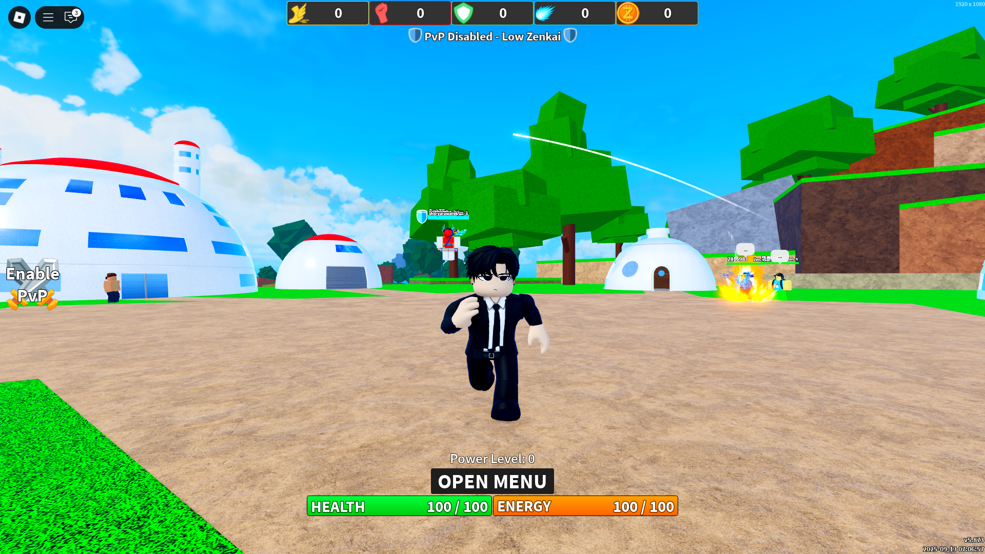 Dragon Ball Rage (Image via Roblox Corporation)