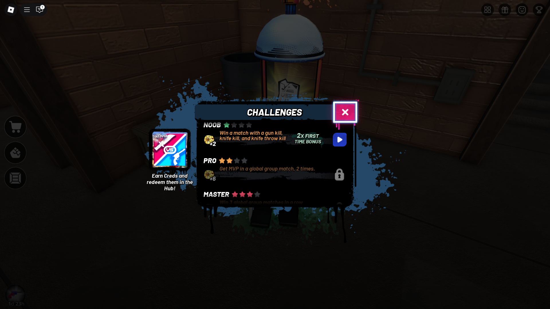 Challenges (Image via Roblox Corporation)