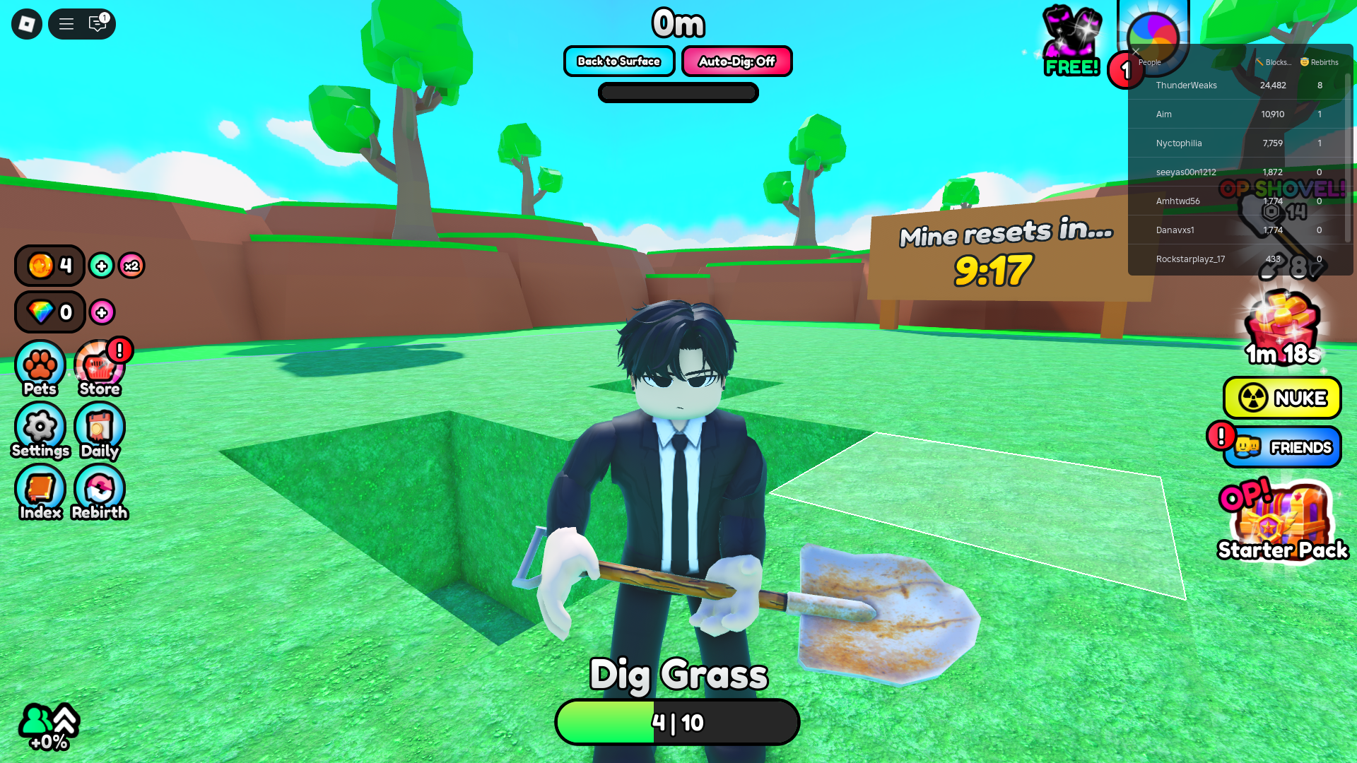 Dig 1 Million Blocks (Image via Roblox Corporation)