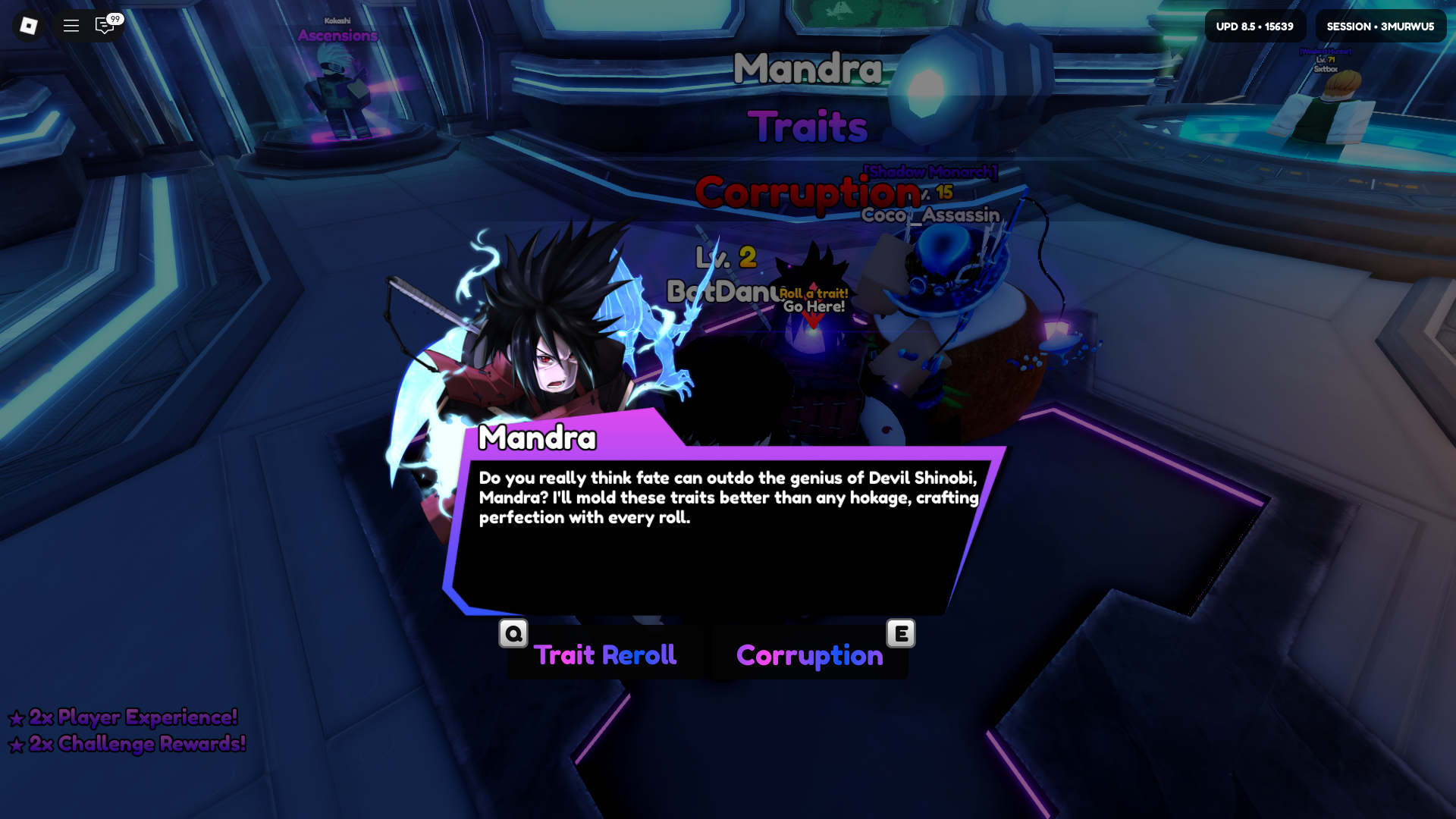 Mandra NPC (Image via Roblox Corporation)