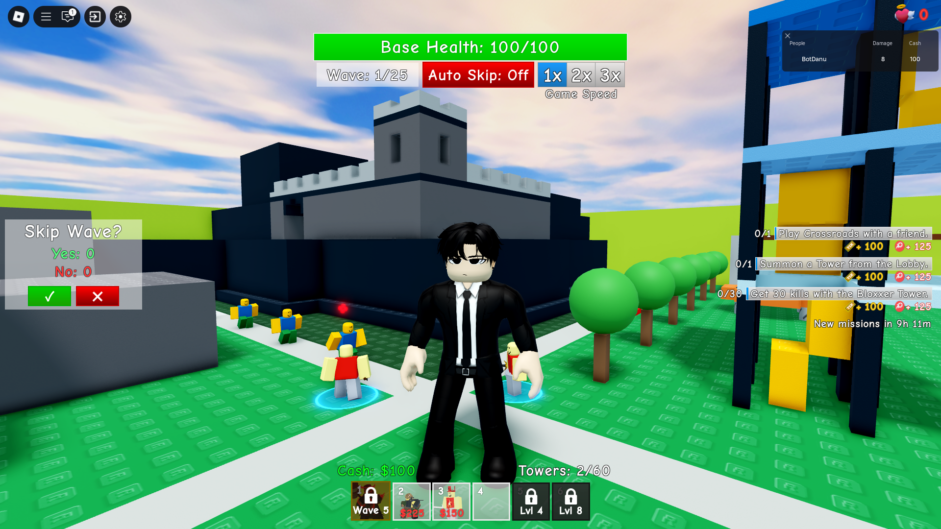Retro Tower Defense (Image via Roblox Corporation)