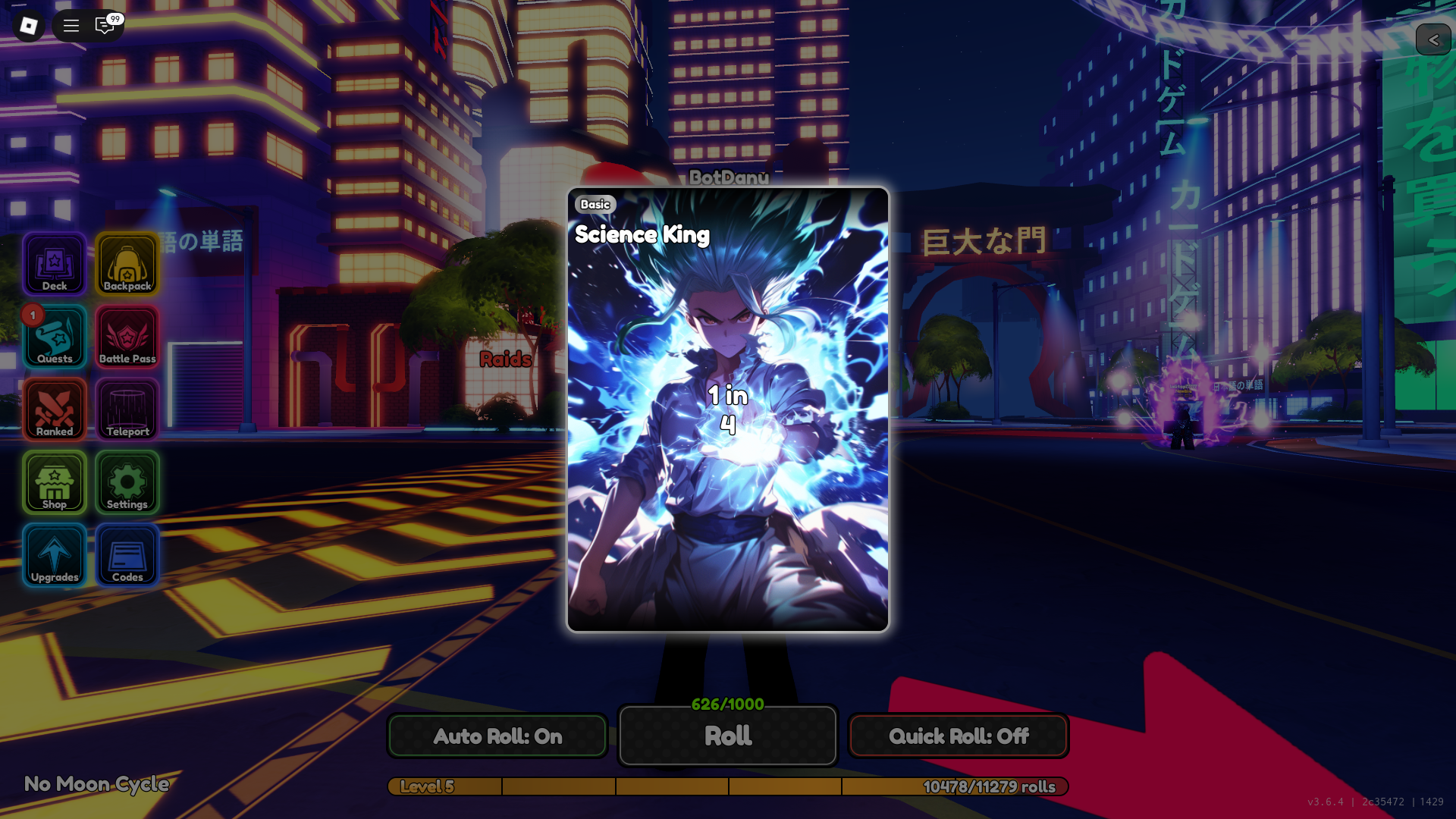 Anime Card Clash (Image via Roblox Corporation)