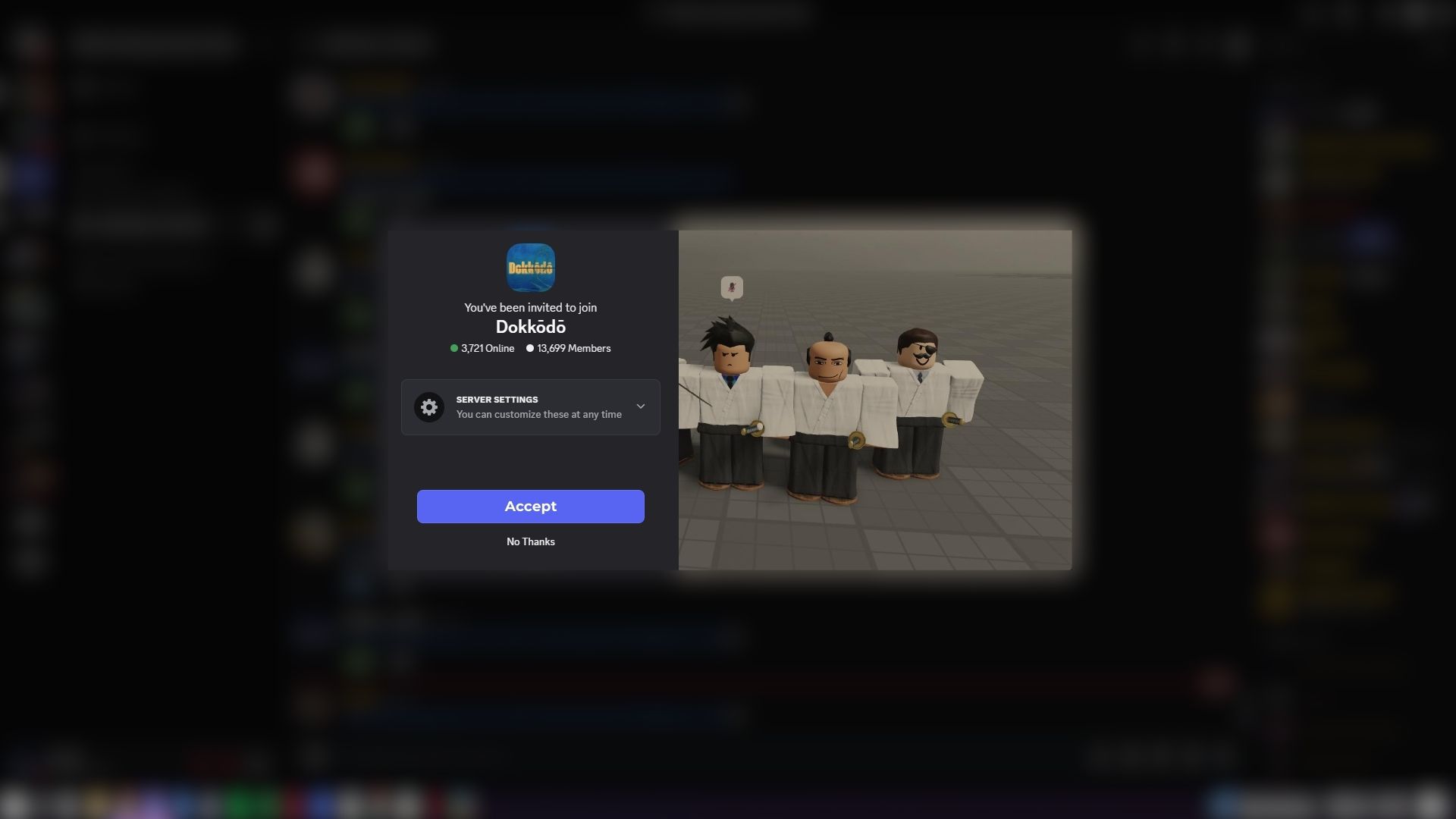 Dokkodo Discord (Image via Discord)
